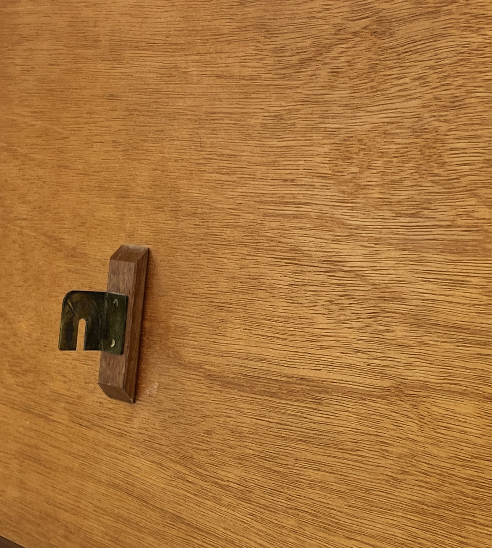 DANISH MODERN TEAK MIRROR - 4