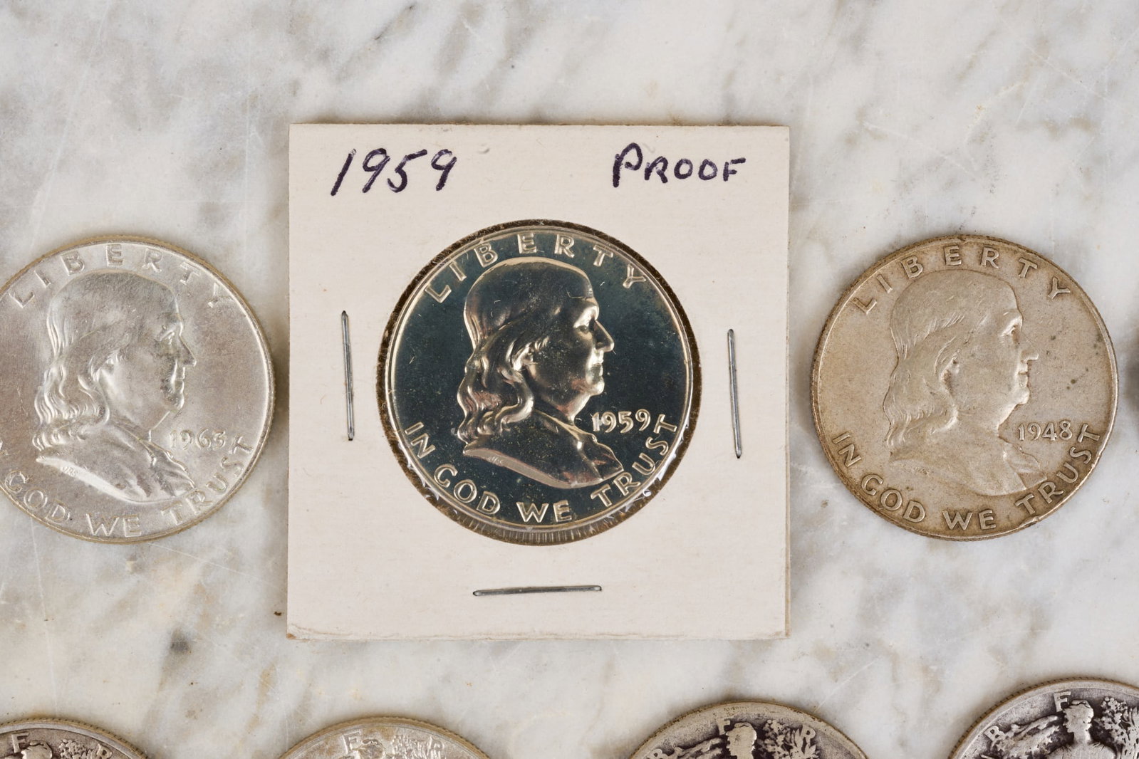 (16) US SILVER HALF DOLLARS - 4