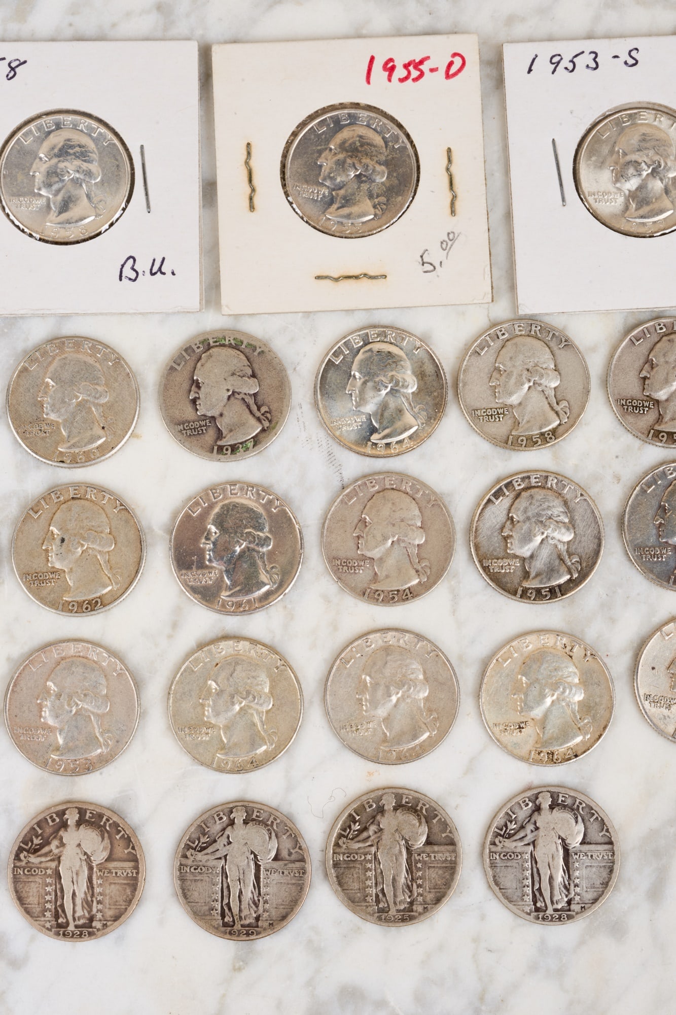 (40) US SILVER QUARTERS - 3