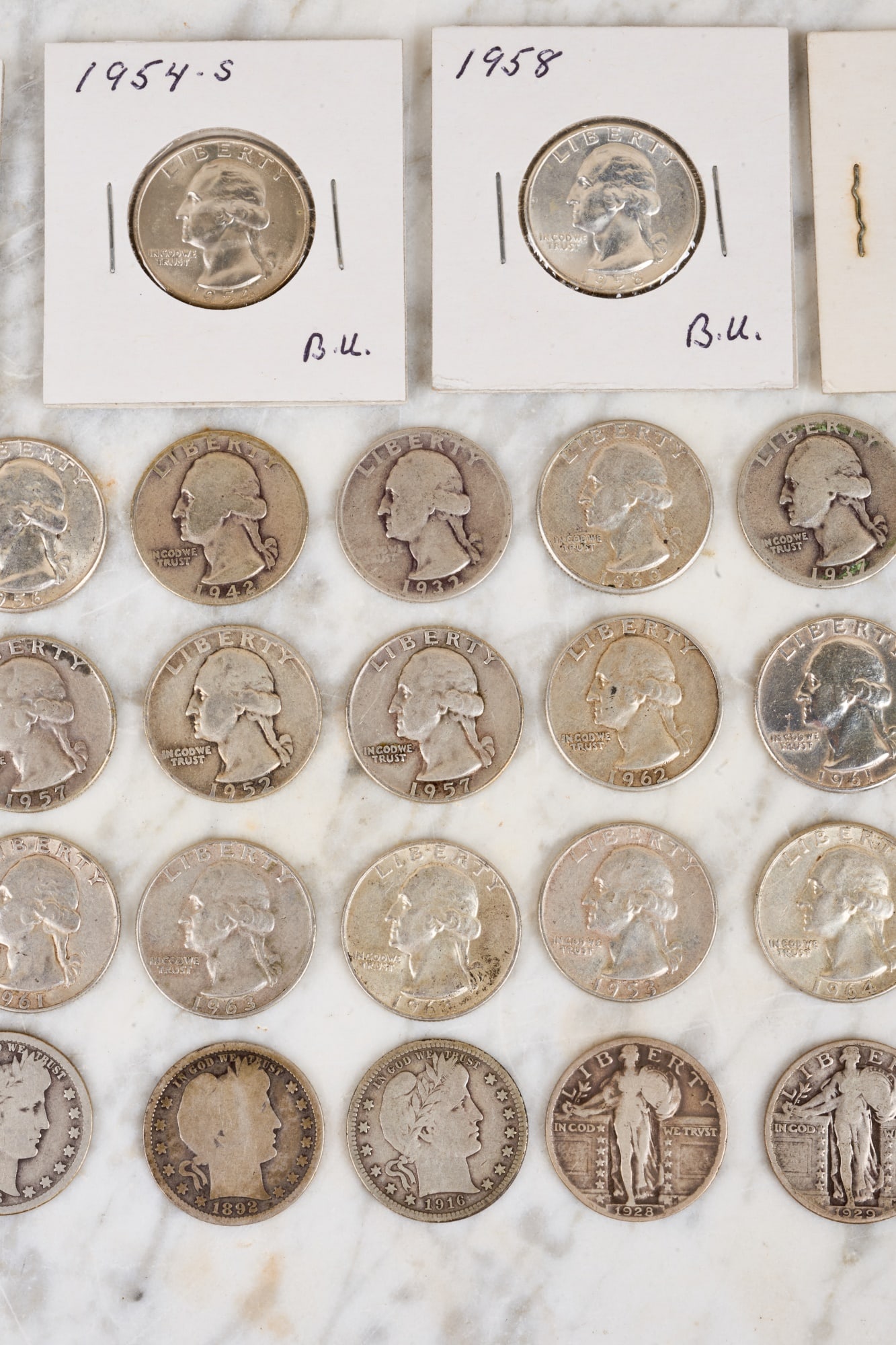 (40) US SILVER QUARTERS - 4