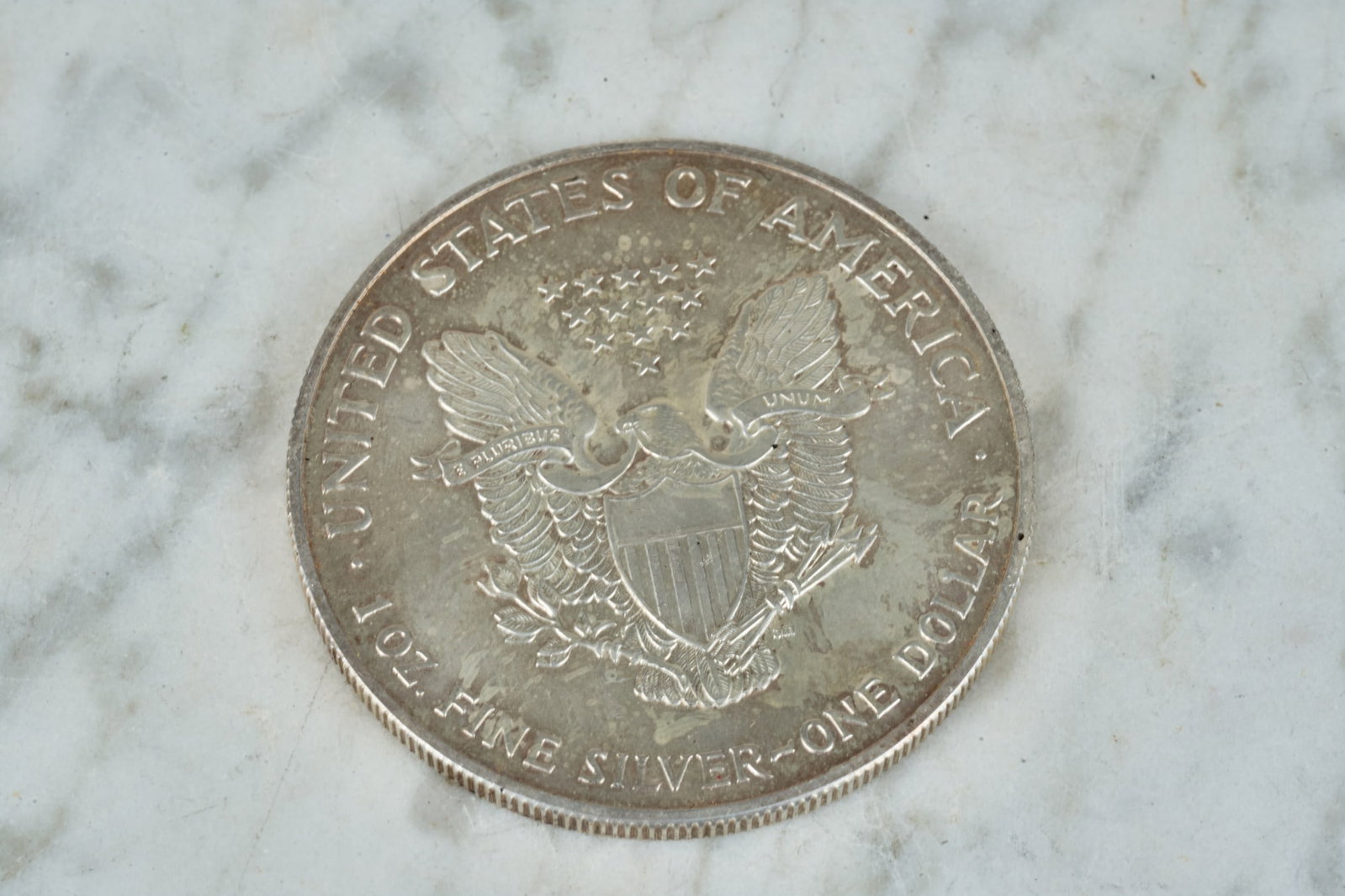 (6) SILVER AMERICAN EAGLE DOLLARS - 7