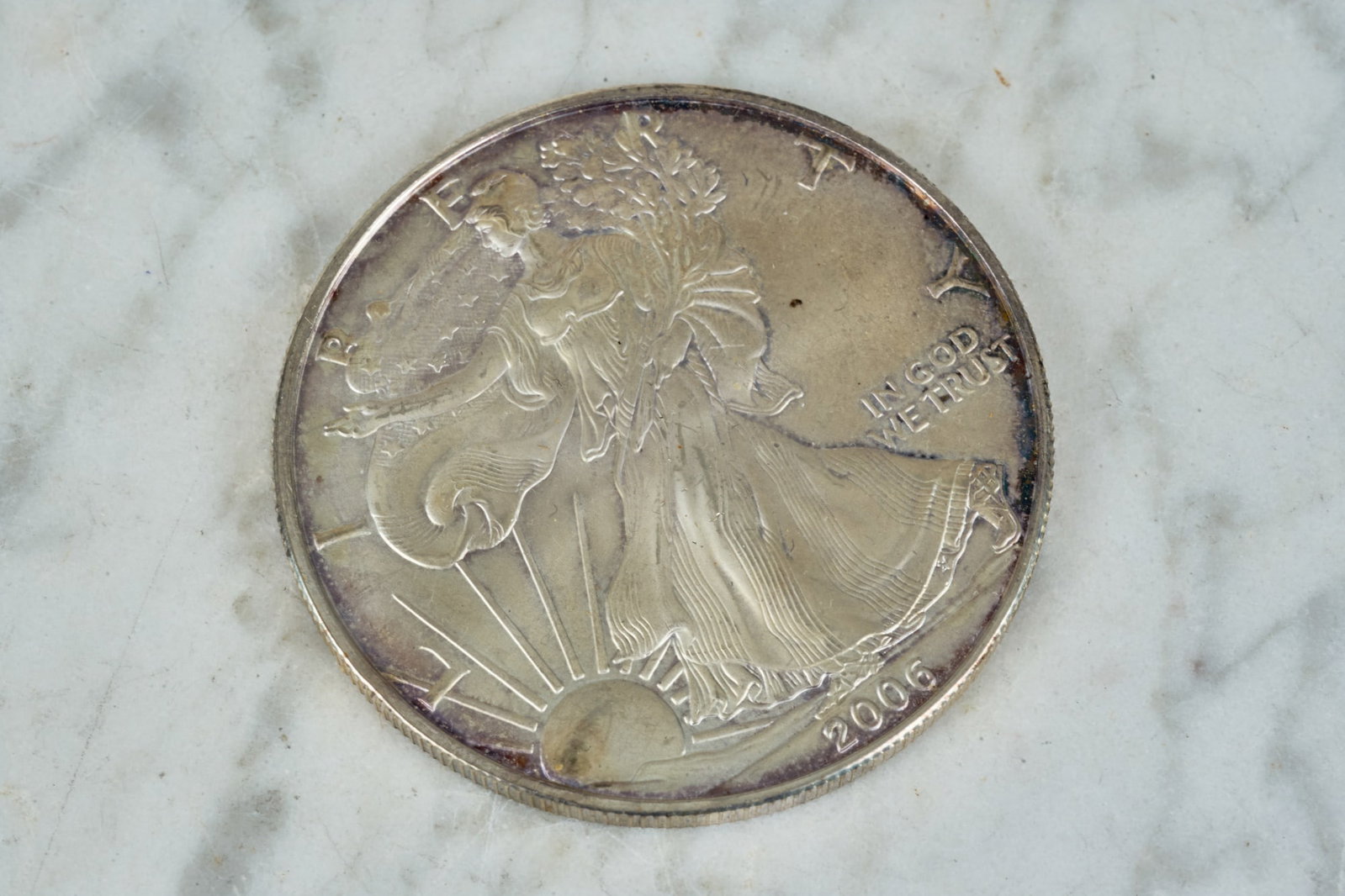 (6) SILVER AMERICAN EAGLE DOLLARS - 8