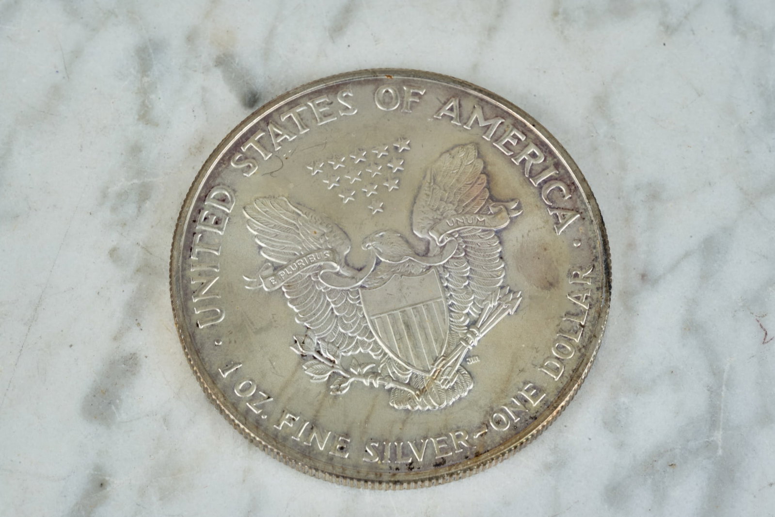 (6) SILVER AMERICAN EAGLE DOLLARS - 9