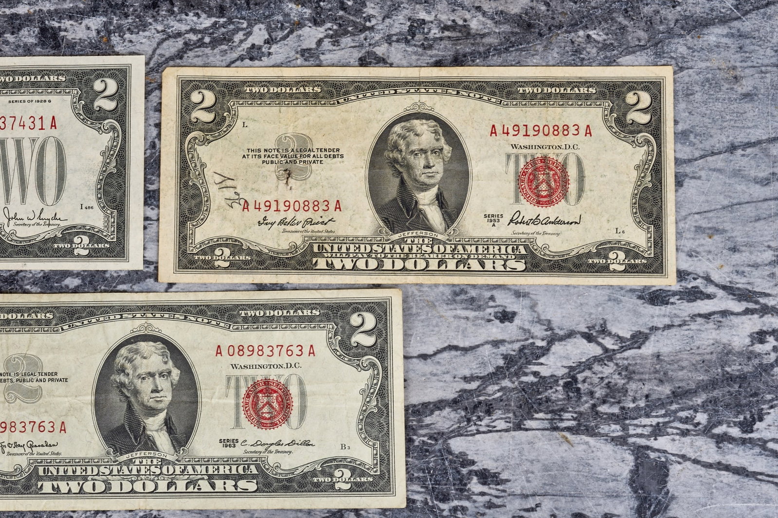 (15) US TWO DOLLAR BILLS - 4