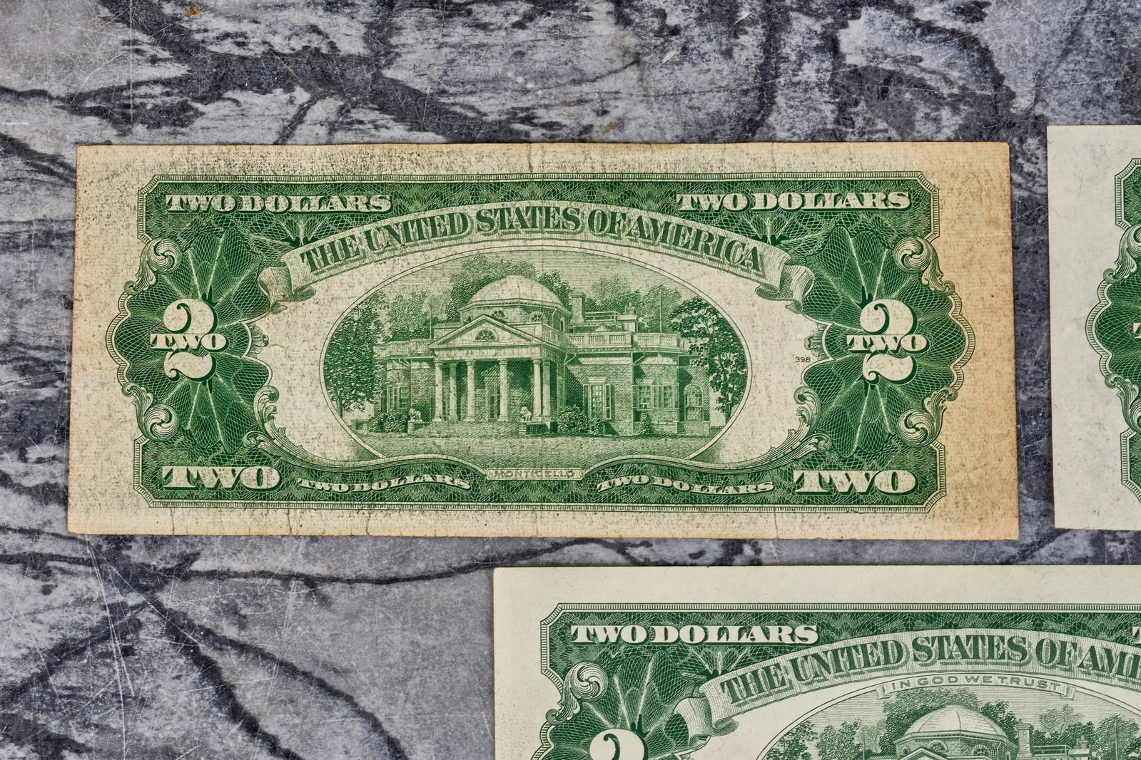 (15) US TWO DOLLAR BILLS - 9