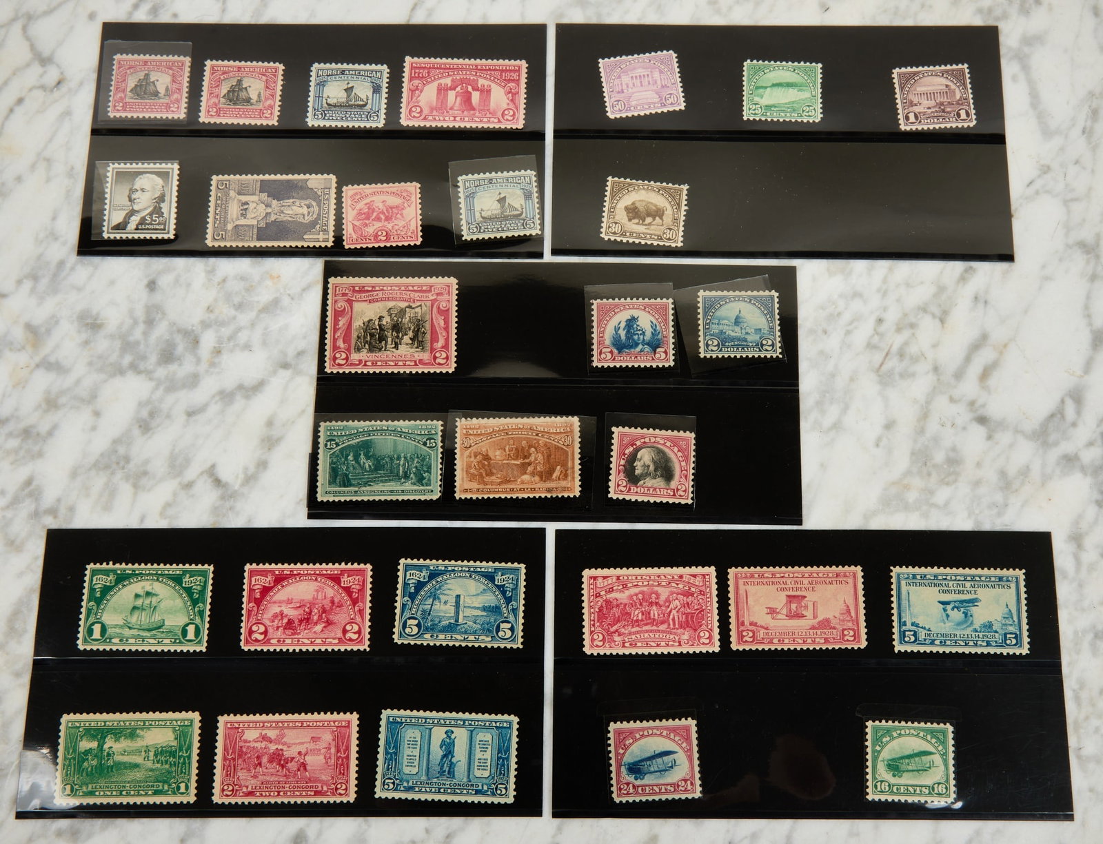 (29) VARIOUS VINTAGE US POSTAGE STAMPS (1 of 6)