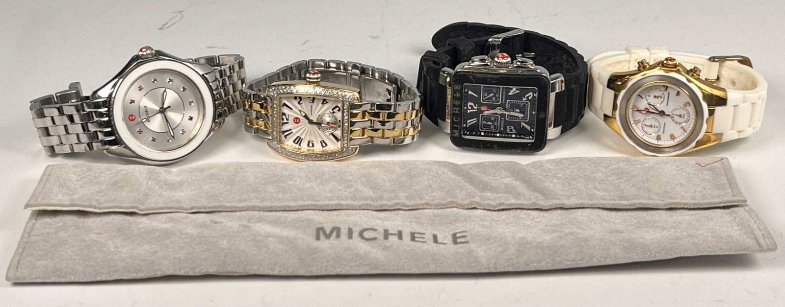 (4) MICHELE LADIES WRIST WATCHES (1 of 10)