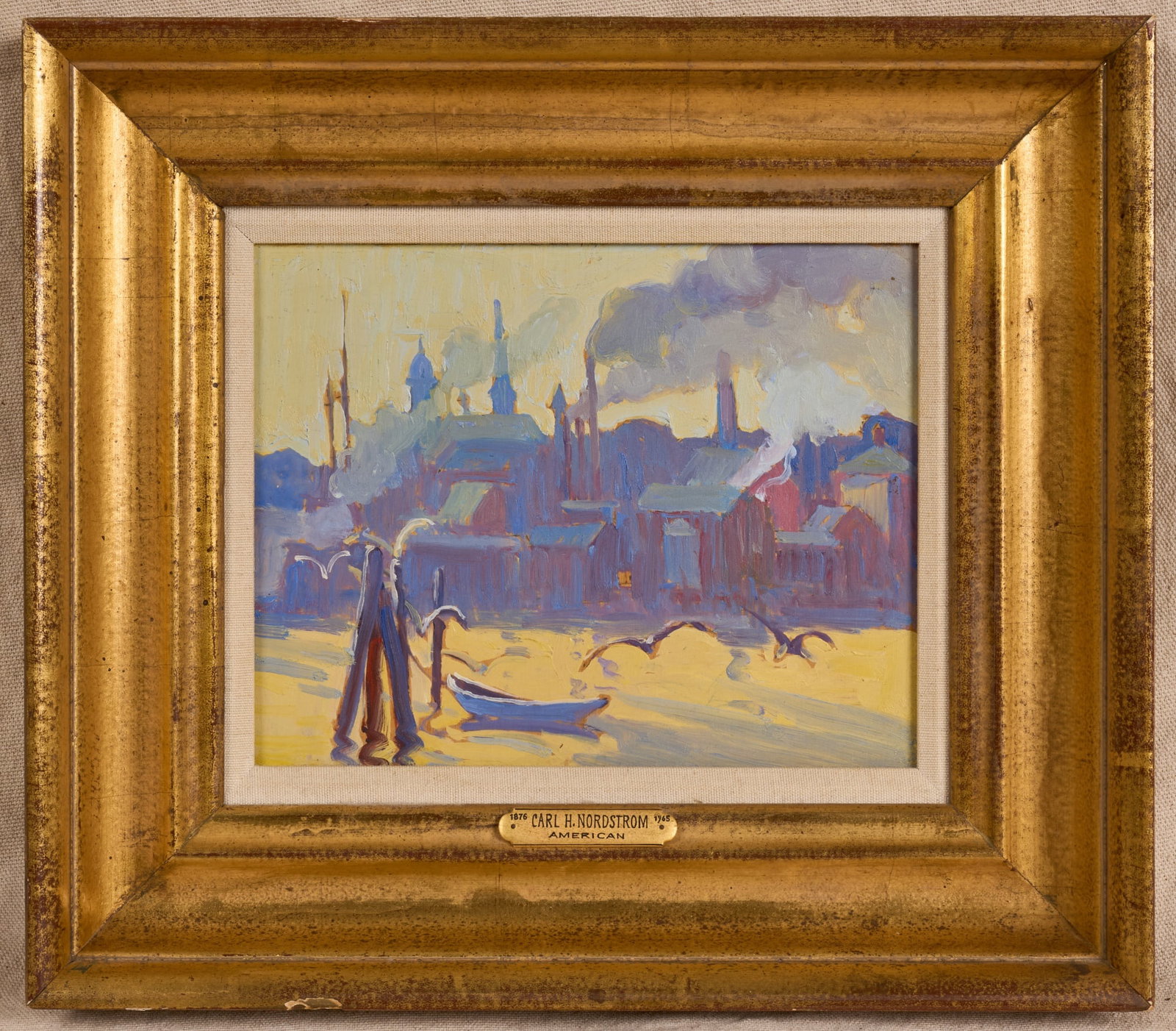 CARL H. NORDSTROM (1876-1965) Two-Sided Work (1 of 13)