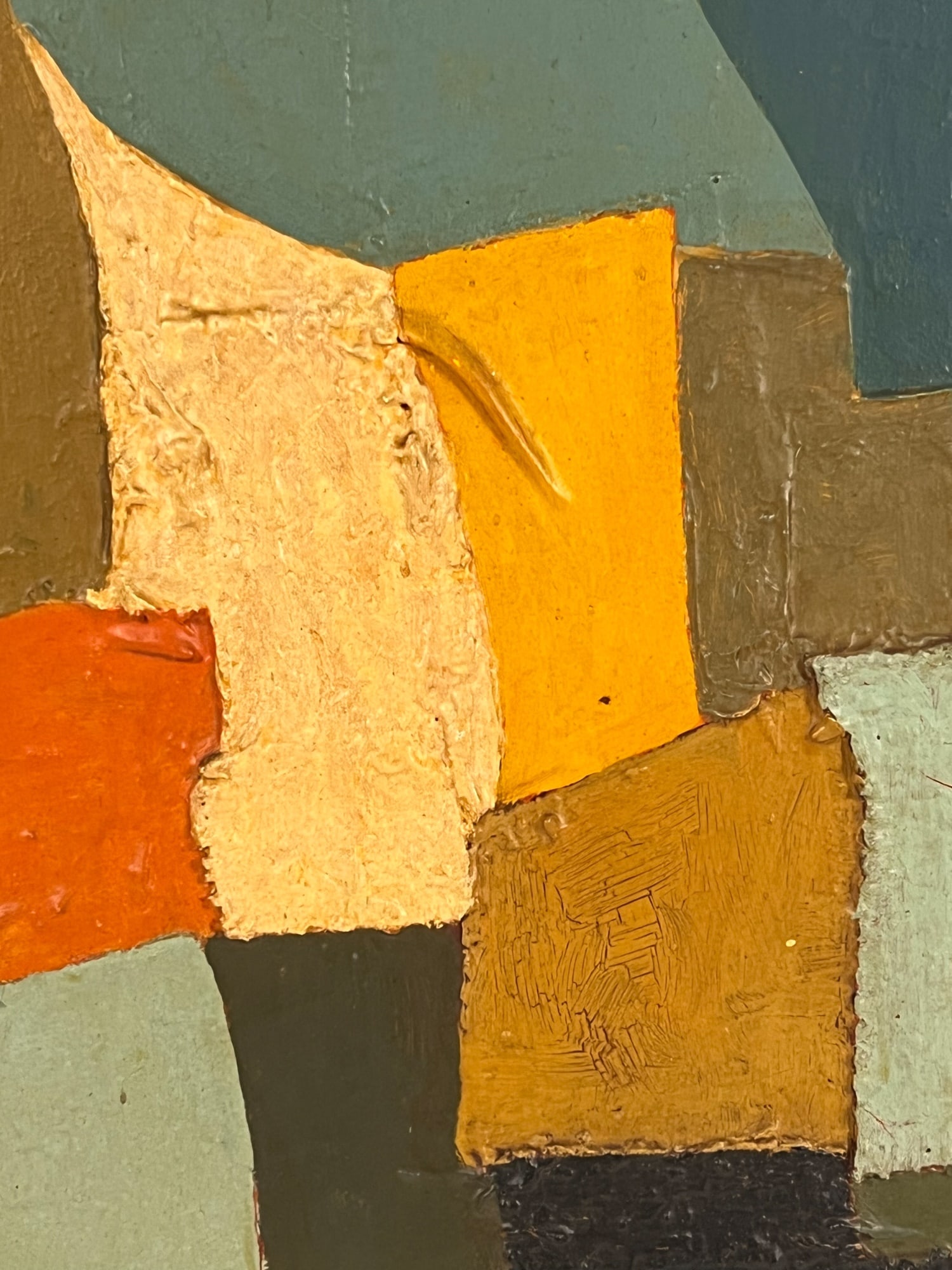 MID-CENTURY ABSTRACT COMPOSITION - 4