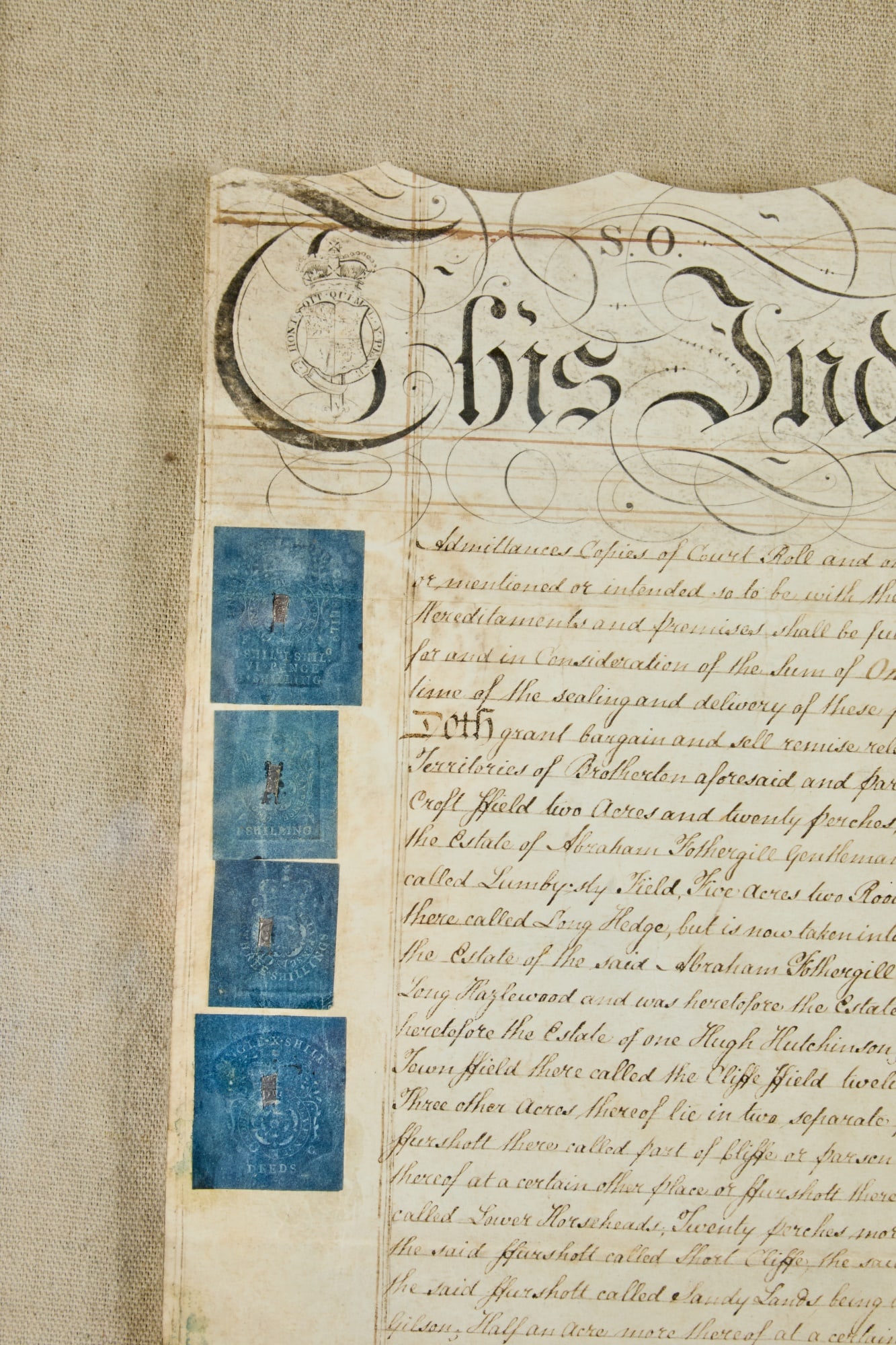 FRAMED 1799 INDENTURE - 6