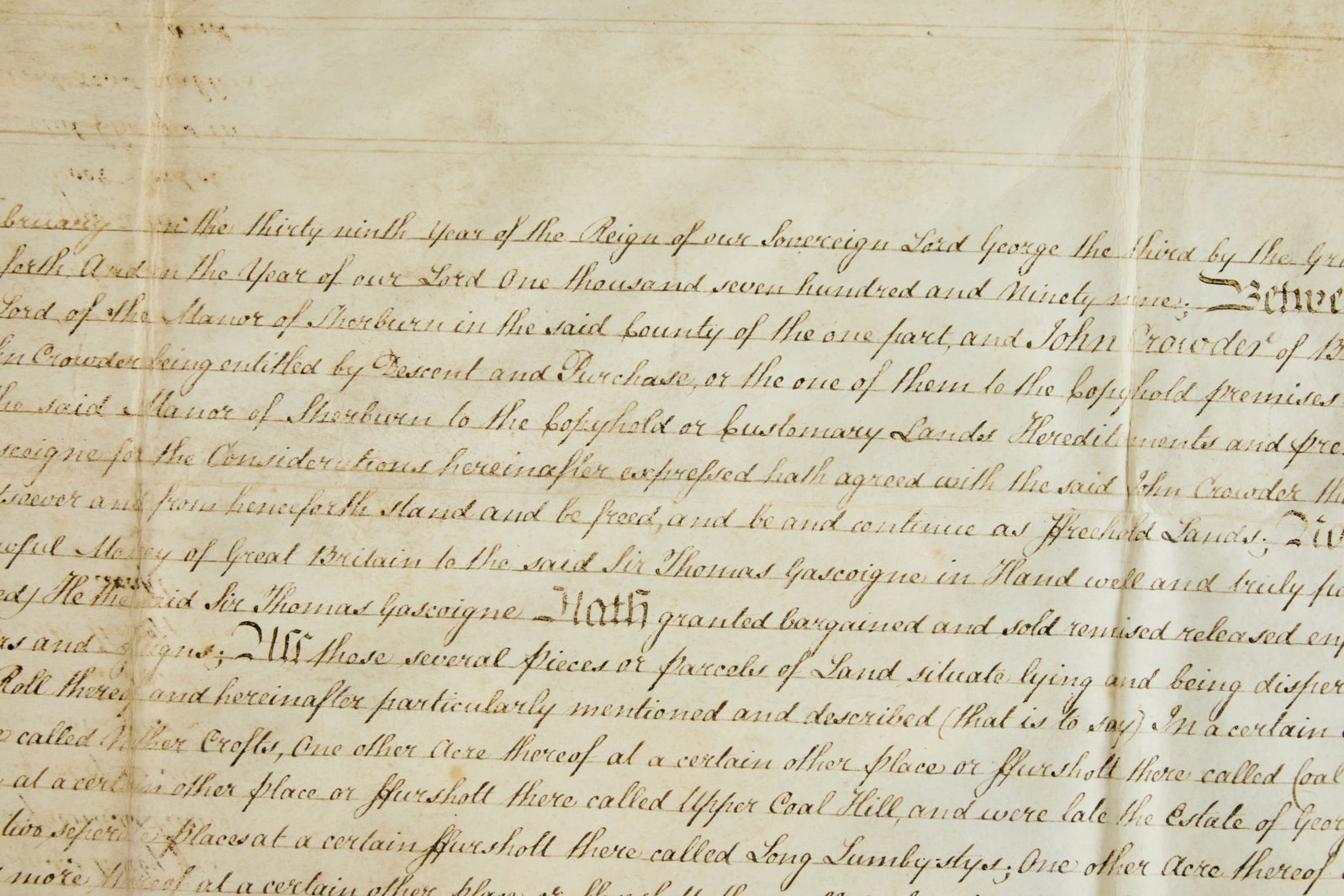 FRAMED 1799 INDENTURE - 8