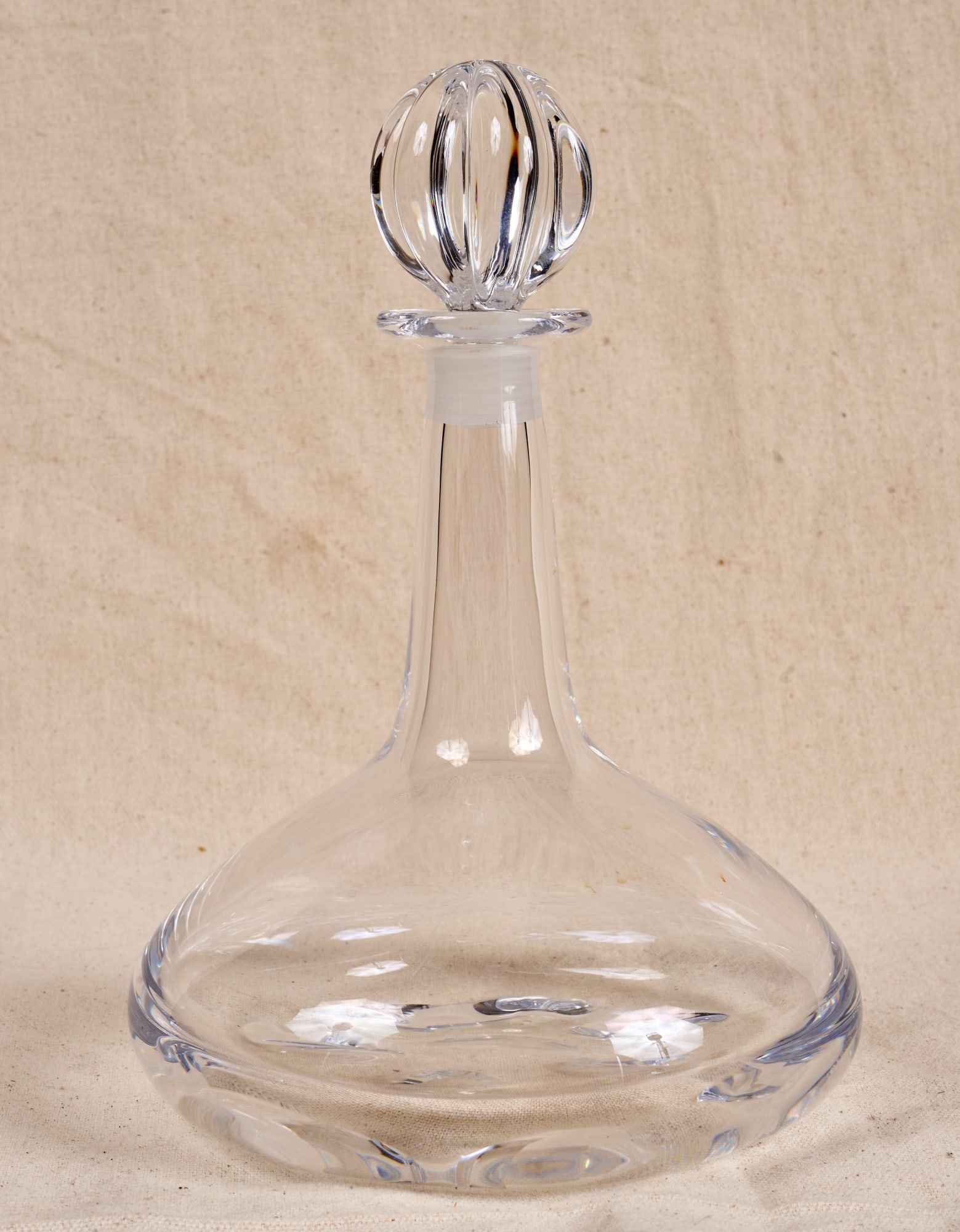 ORREFORS CRYSTAL DECANTER (1 of 10)