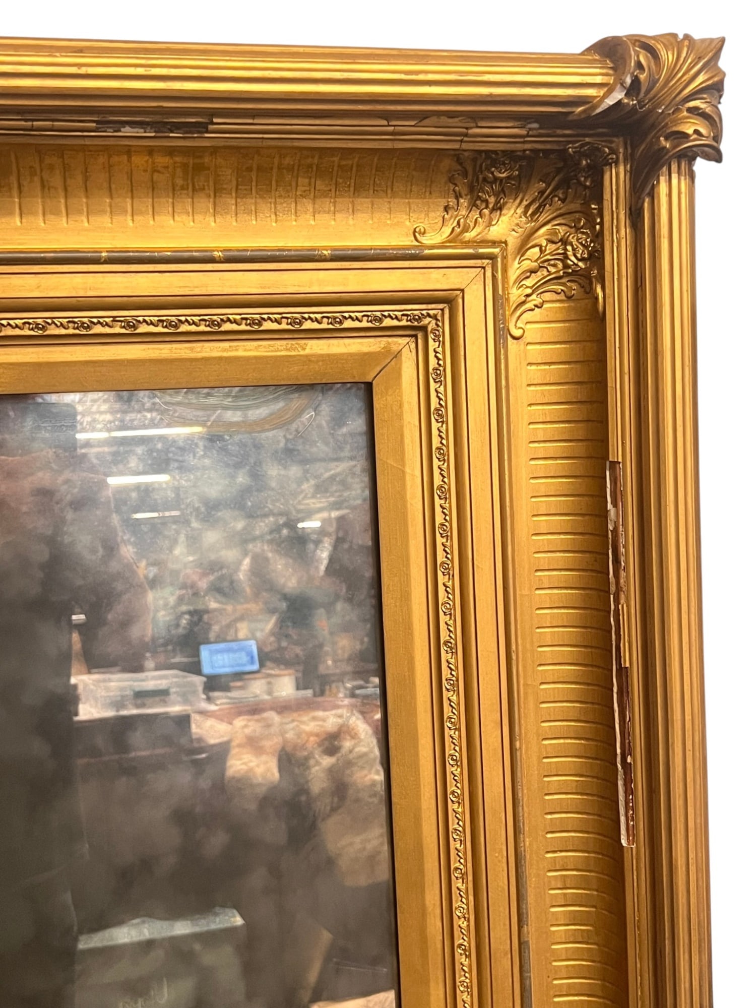EXTREMELY LARGE (19th c) FRAME - 8