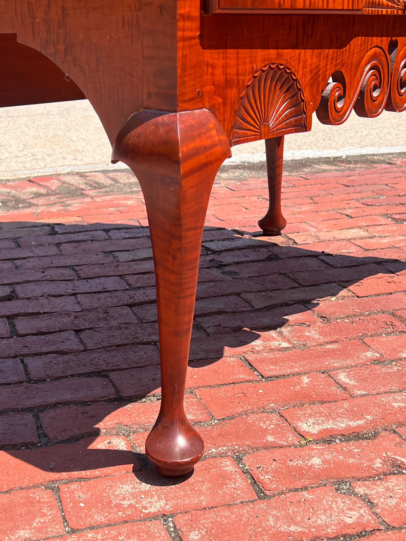 ELDRED WHEELER TIGER MAPLE DUNLAP HIGHBOY - 6