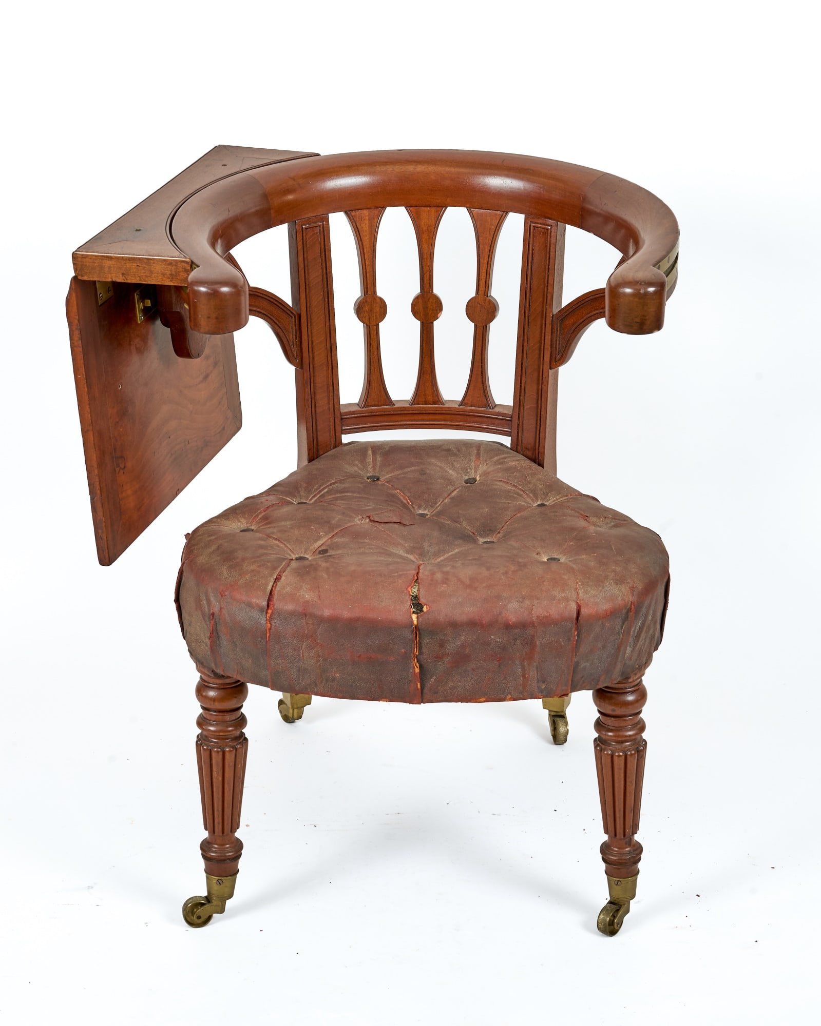 DOCUMENTED THOMAS JEFFERSON'S LIBRARY CHAIR (1 of 10)