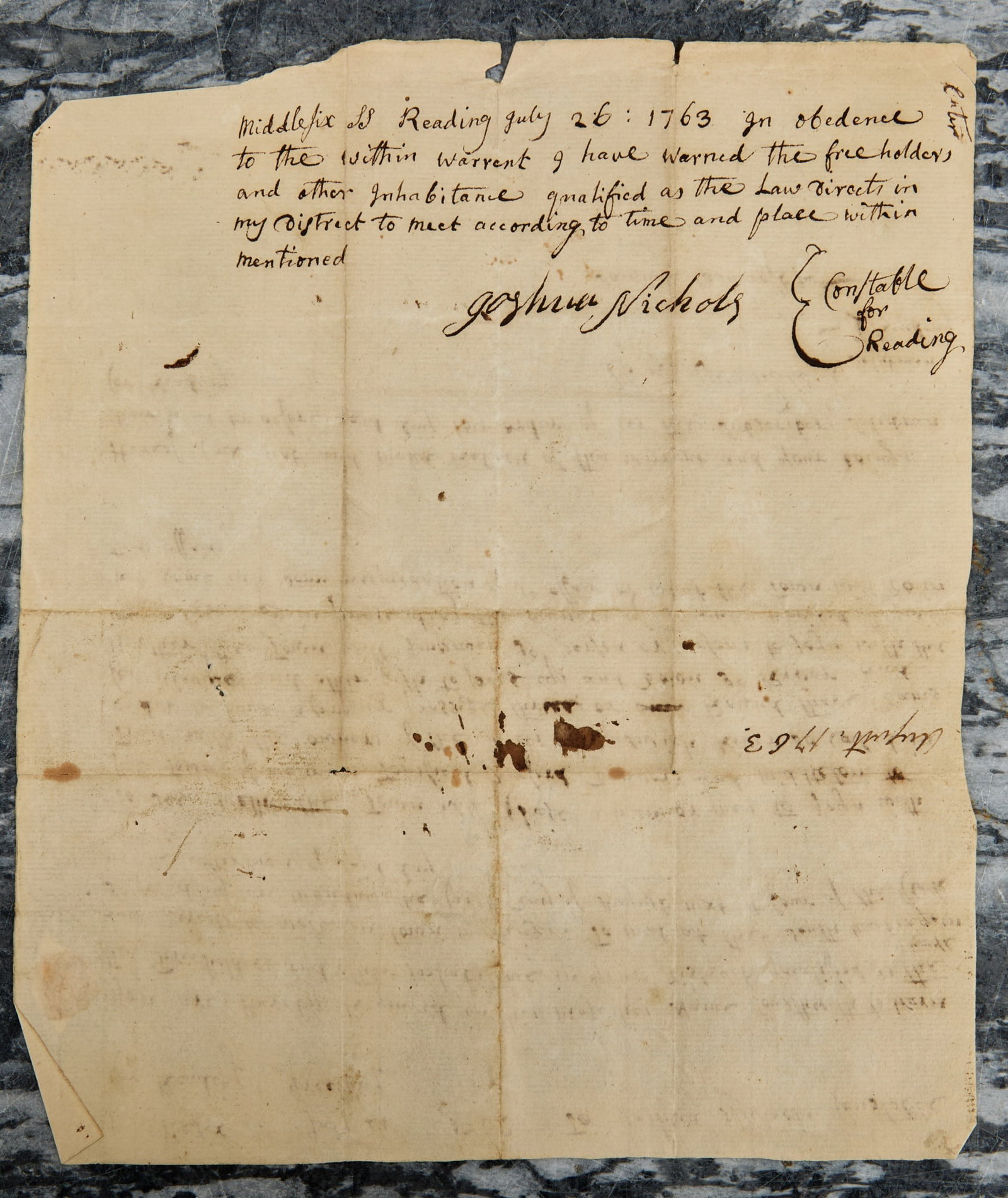 READING MASS SIGNED and SEALED DOCUMENT - 5