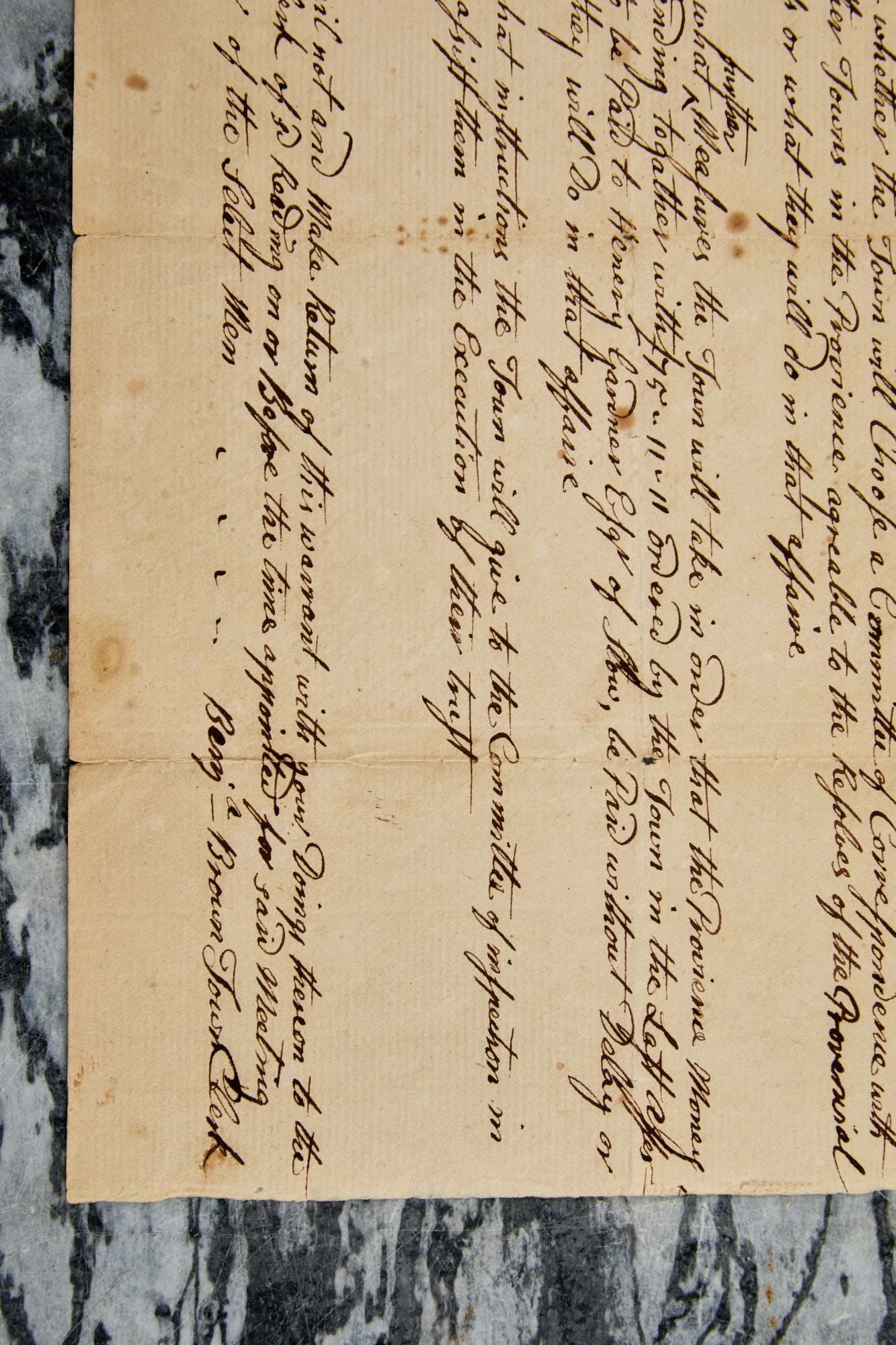 (3) INTERESTING 1775 DOCUMENTS - 19