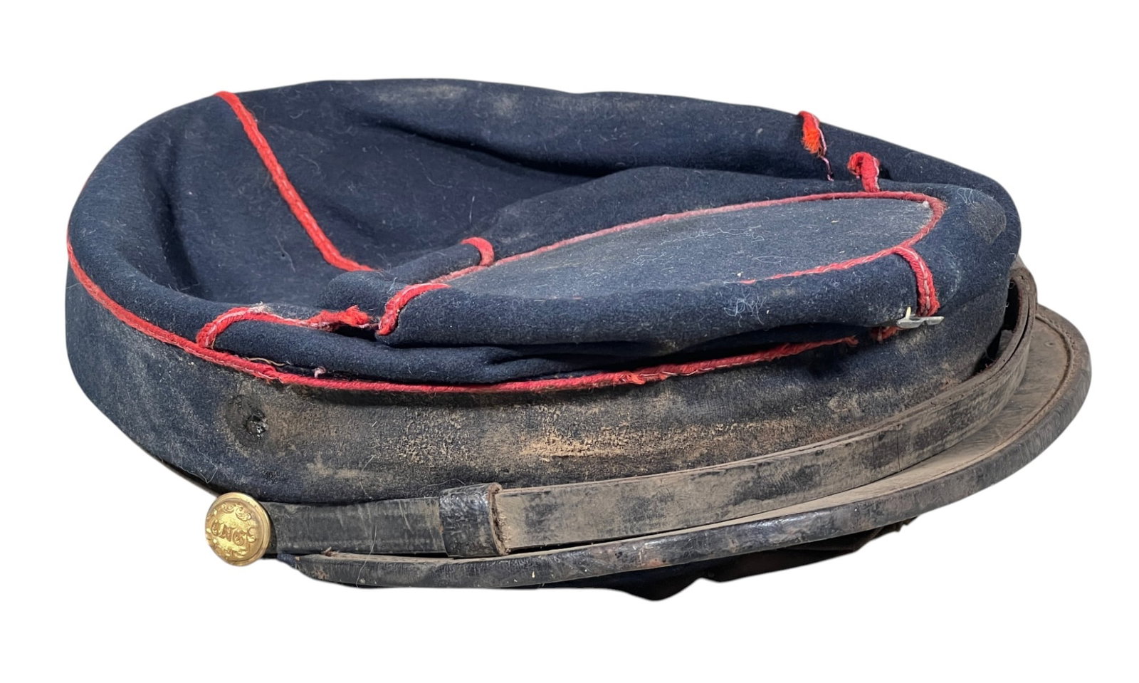 IDENTIFIED U.S. CIVIL WAR FORAGE CAP (1 of 14)