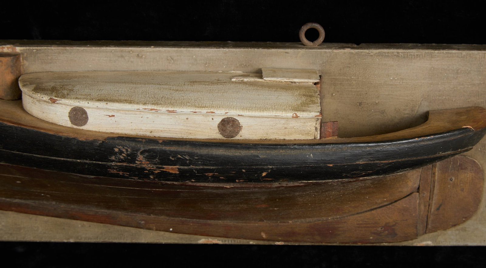 (19th c) HALF HULL MODEL - 7