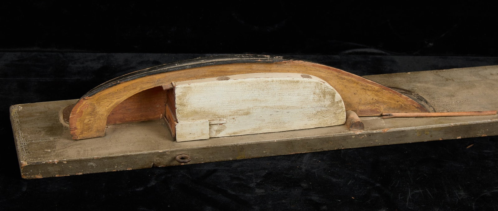 (19th c) HALF HULL MODEL - 8