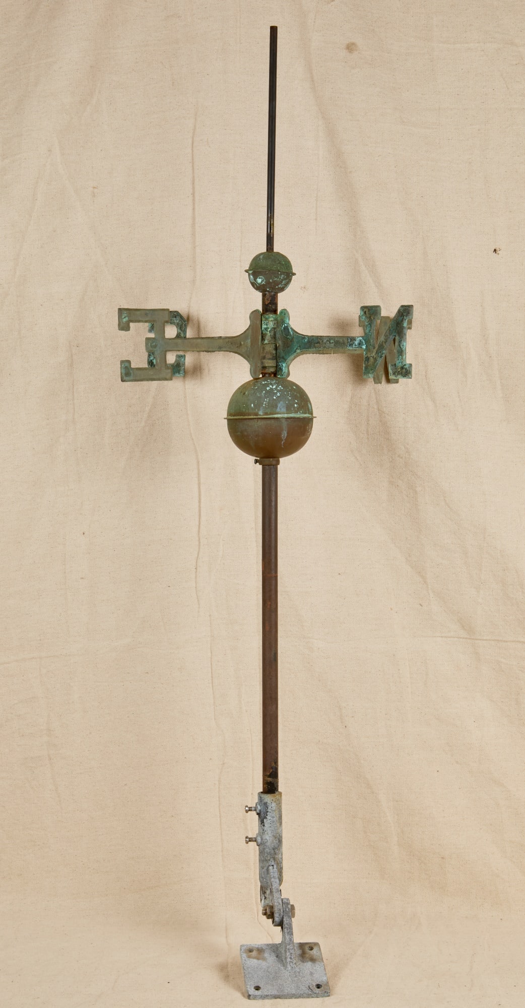 (19th c) COPPER COD WEATHERVANE - 10
