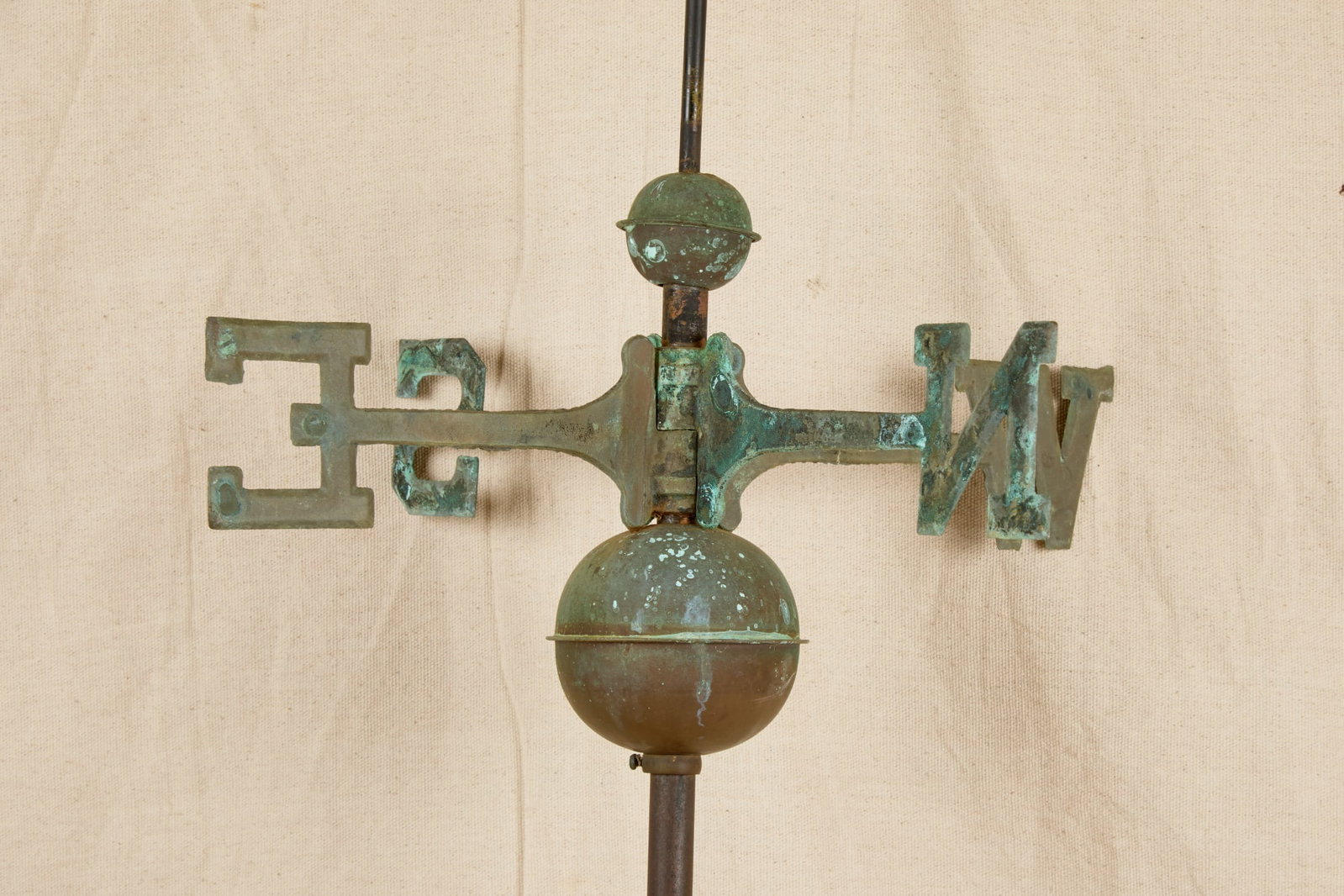 (19th c) COPPER COD WEATHERVANE - 11