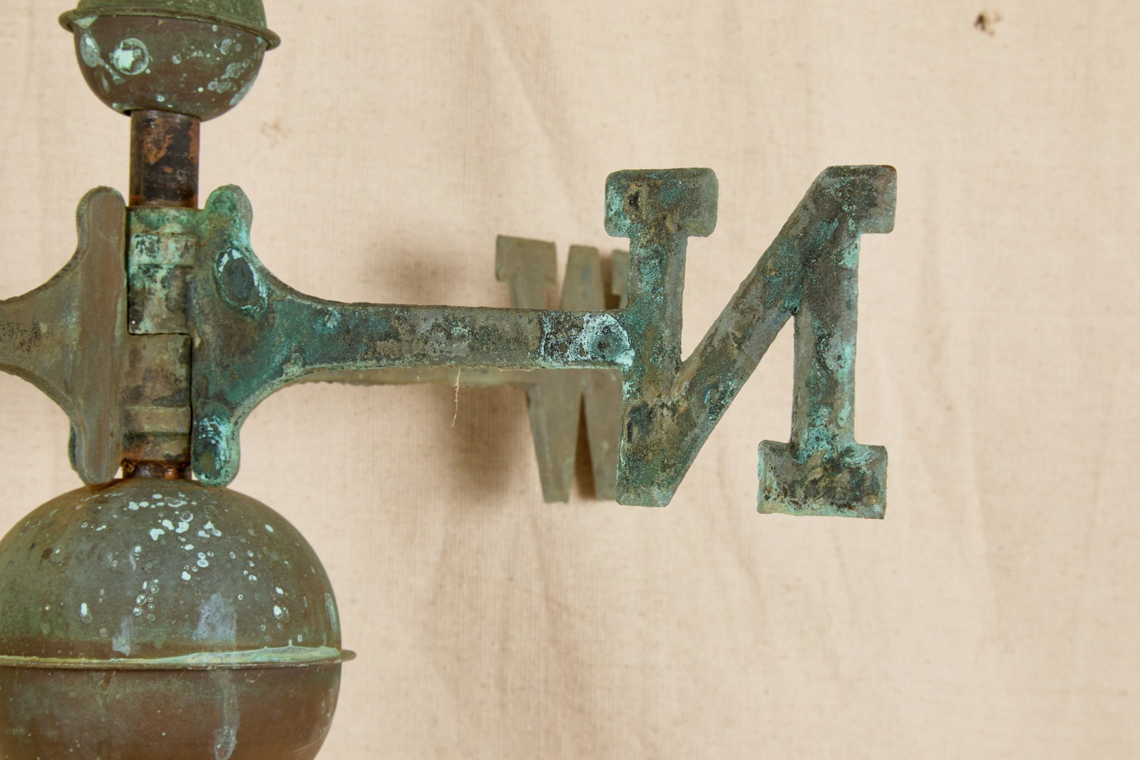 (19th c) COPPER COD WEATHERVANE - 13