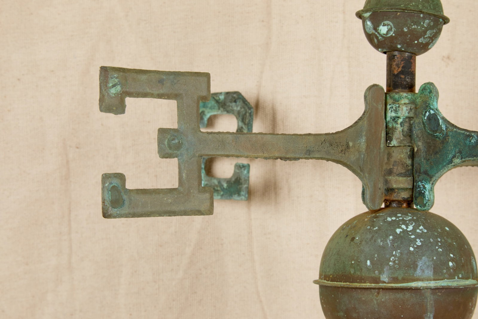 (19th c) COPPER COD WEATHERVANE - 14