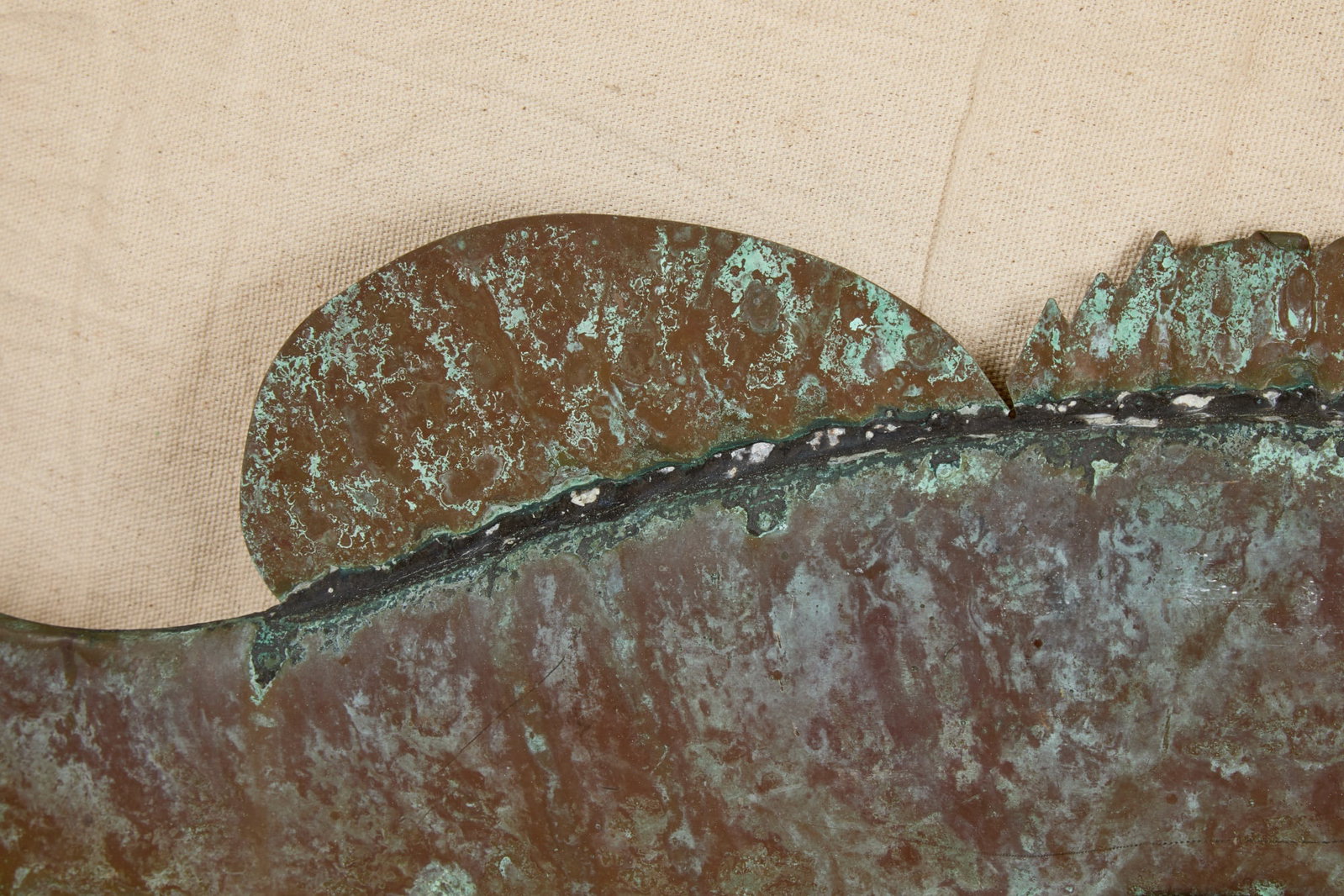 (19th c) COPPER COD WEATHERVANE - 6