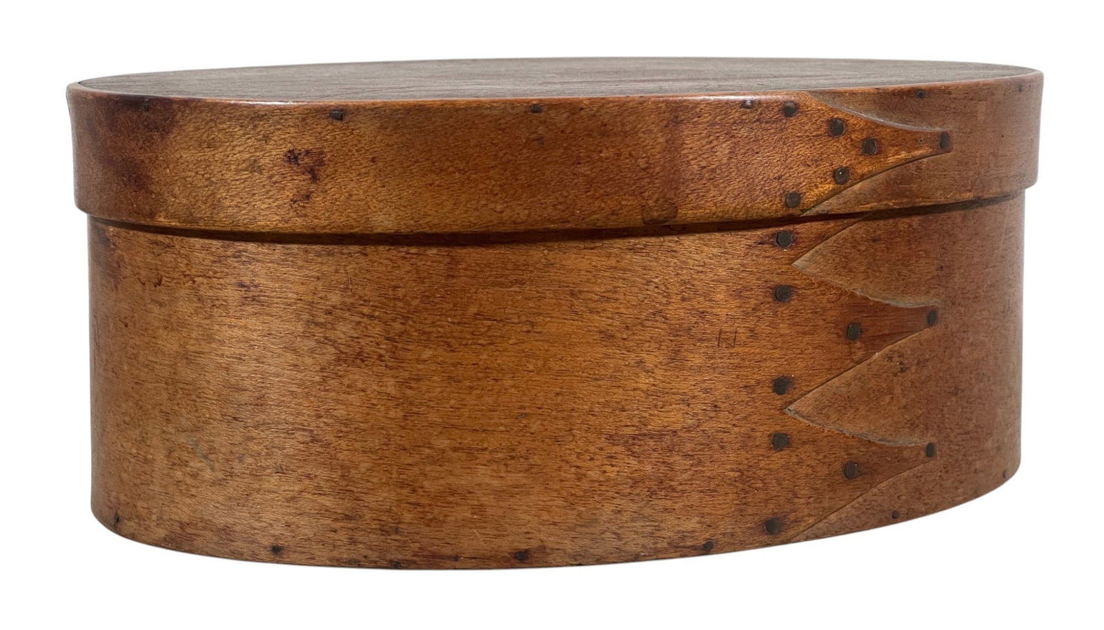 (19th c) SHAKER MADE FINGER LAP PANTRY BOX (1 of 7)