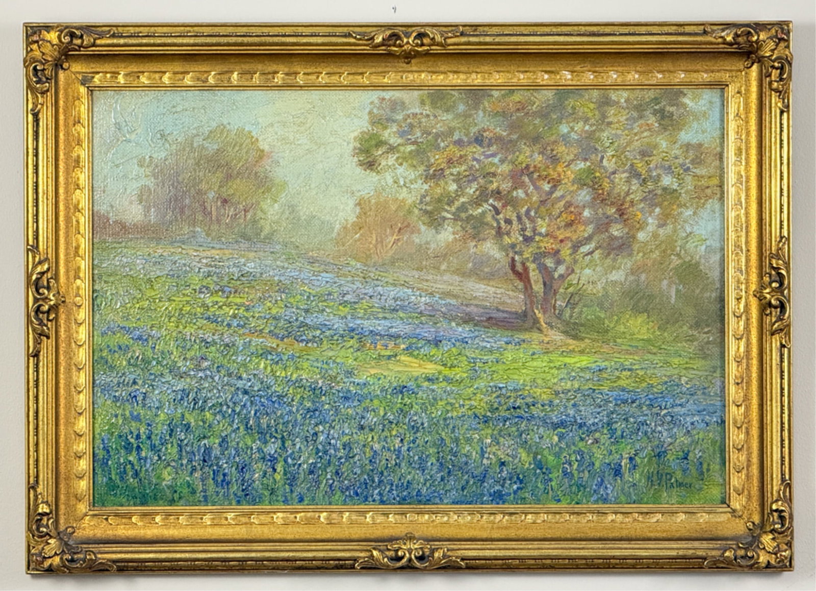 HATTIE VIRGINIA PALMER (1866-1933) "BLUE BONNETS" (1 of 12)