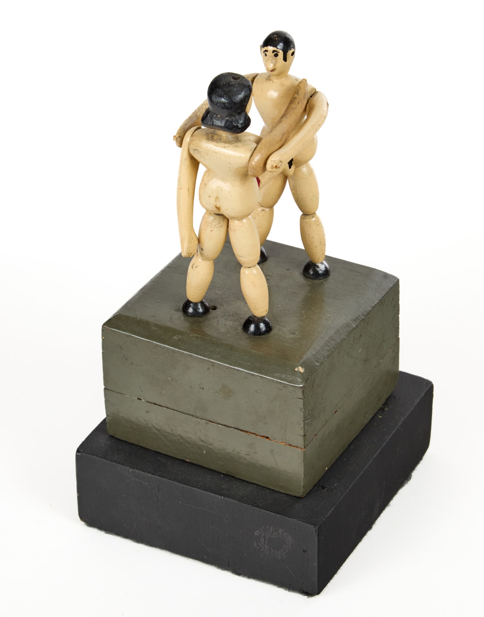 EROTIC FOLK ART (Early 20th c) PUSH PUPPET (1 of 8)