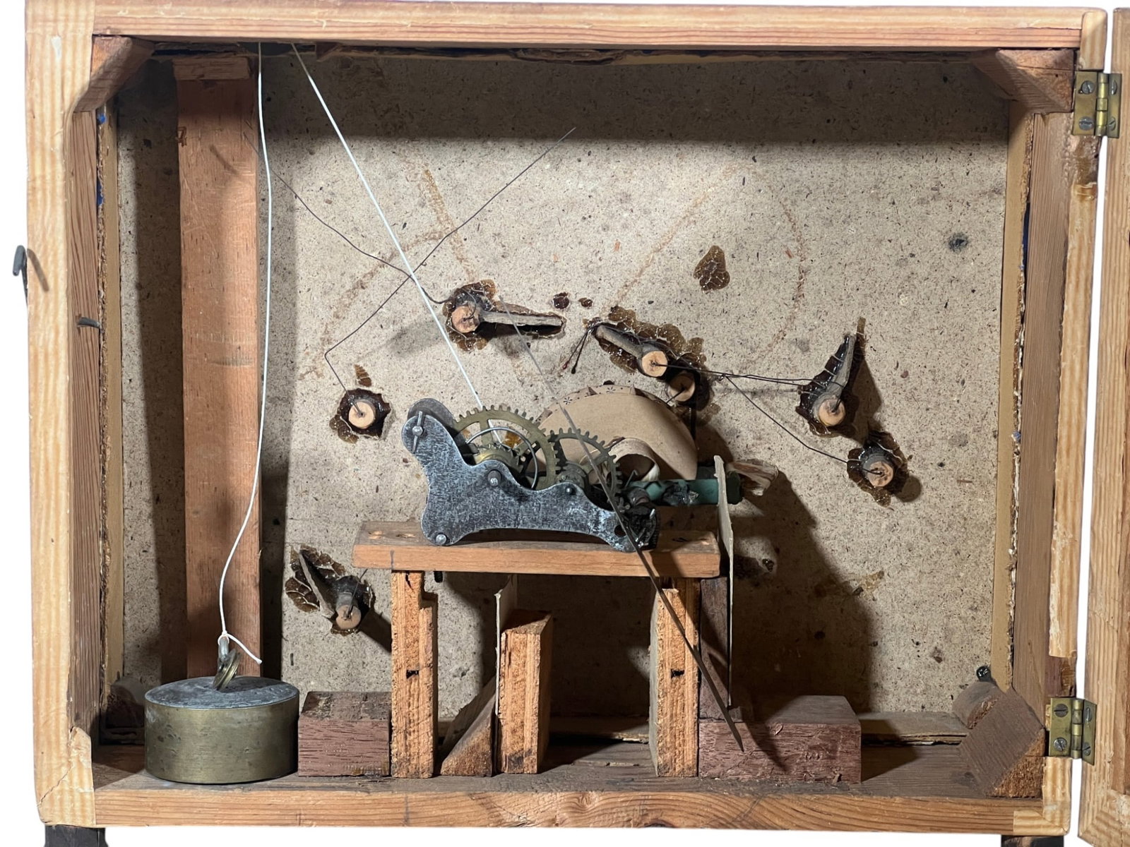 EARLY (20th c) CLOCKWORK MONKEY QUARTET TOY - 5