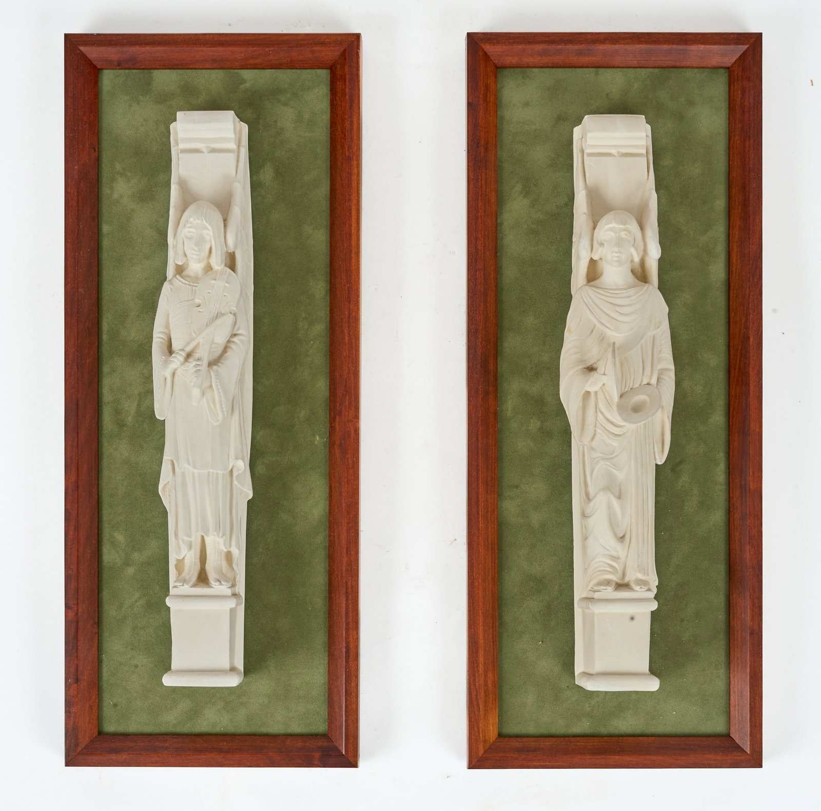 (2) FACSIMILES LTD (NASHUA, NH) CHALKWARE FIGURES (1 of 6)