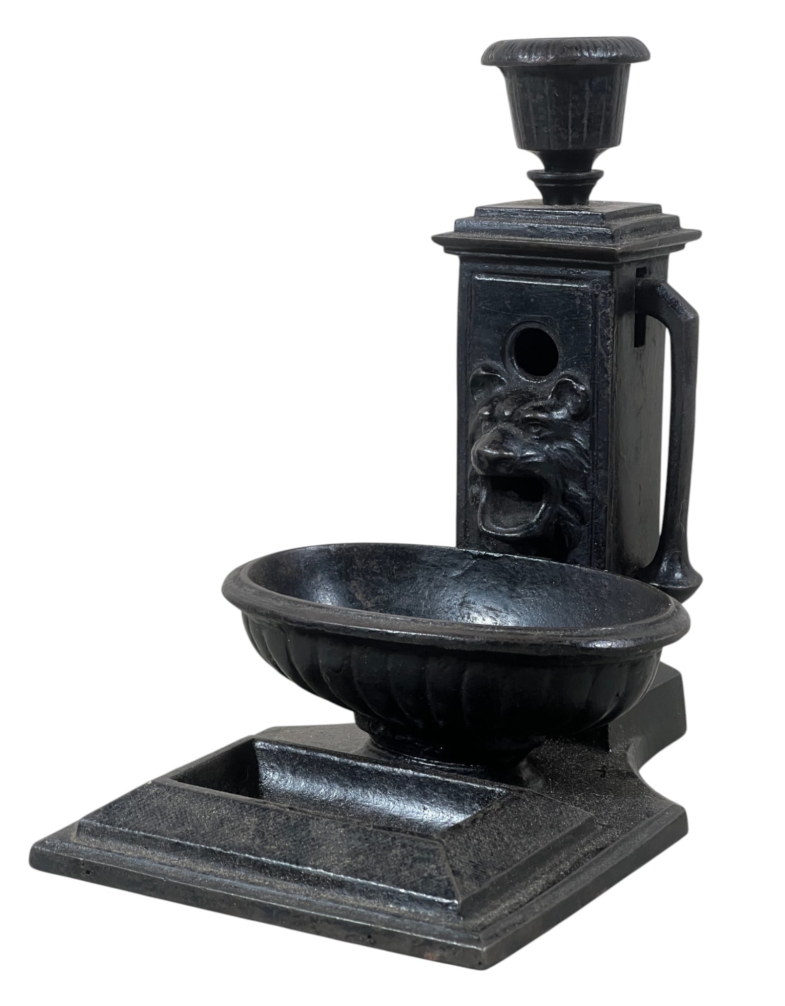 FIGURAL (19th c) CAST IRON CIGAR CUTTER (1 of 4)