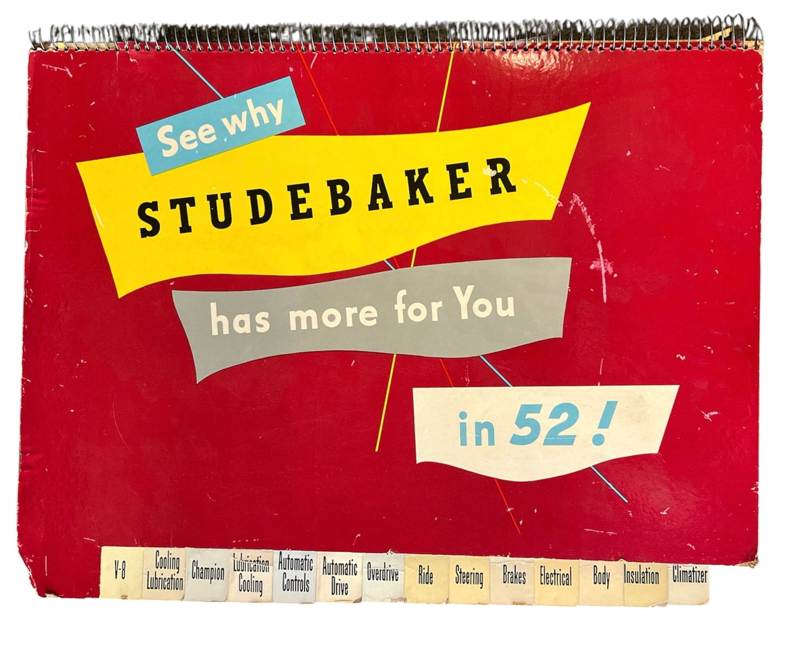 1952 STUDEBAKER DEALERSHIP AD DISPLAY - 10
