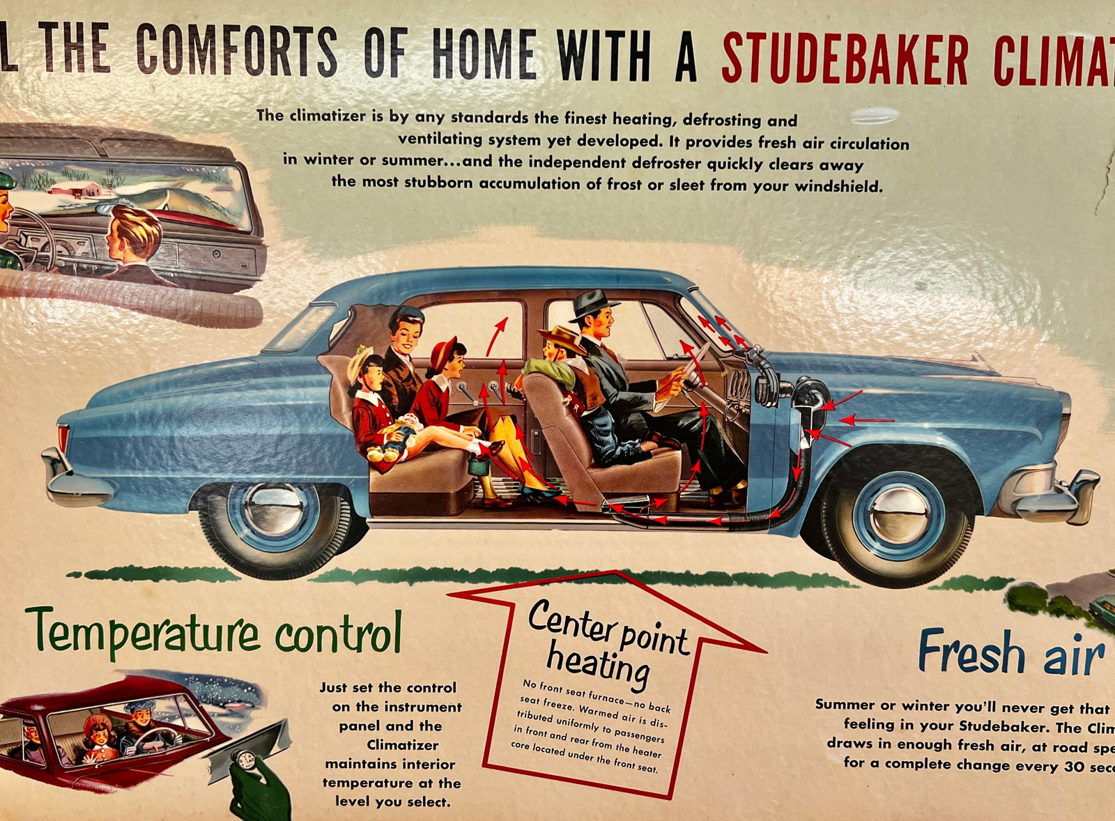 1952 STUDEBAKER DEALERSHIP AD DISPLAY - 11