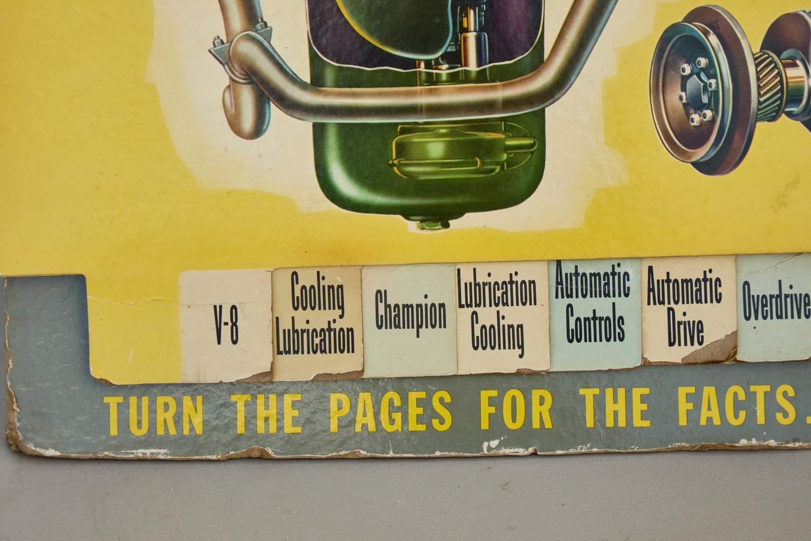 1952 STUDEBAKER DEALERSHIP AD DISPLAY - 2