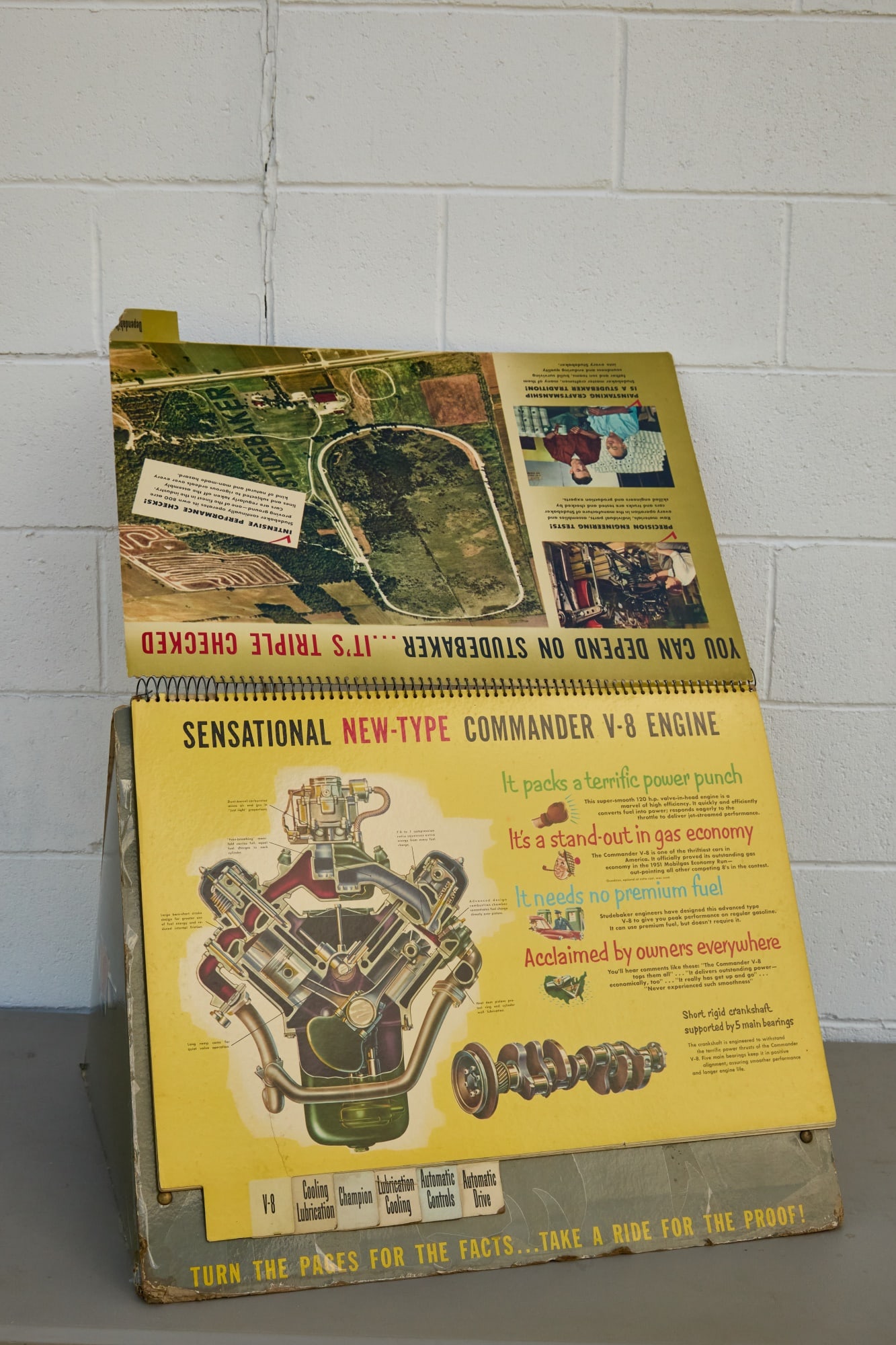 1952 STUDEBAKER DEALERSHIP AD DISPLAY - 9