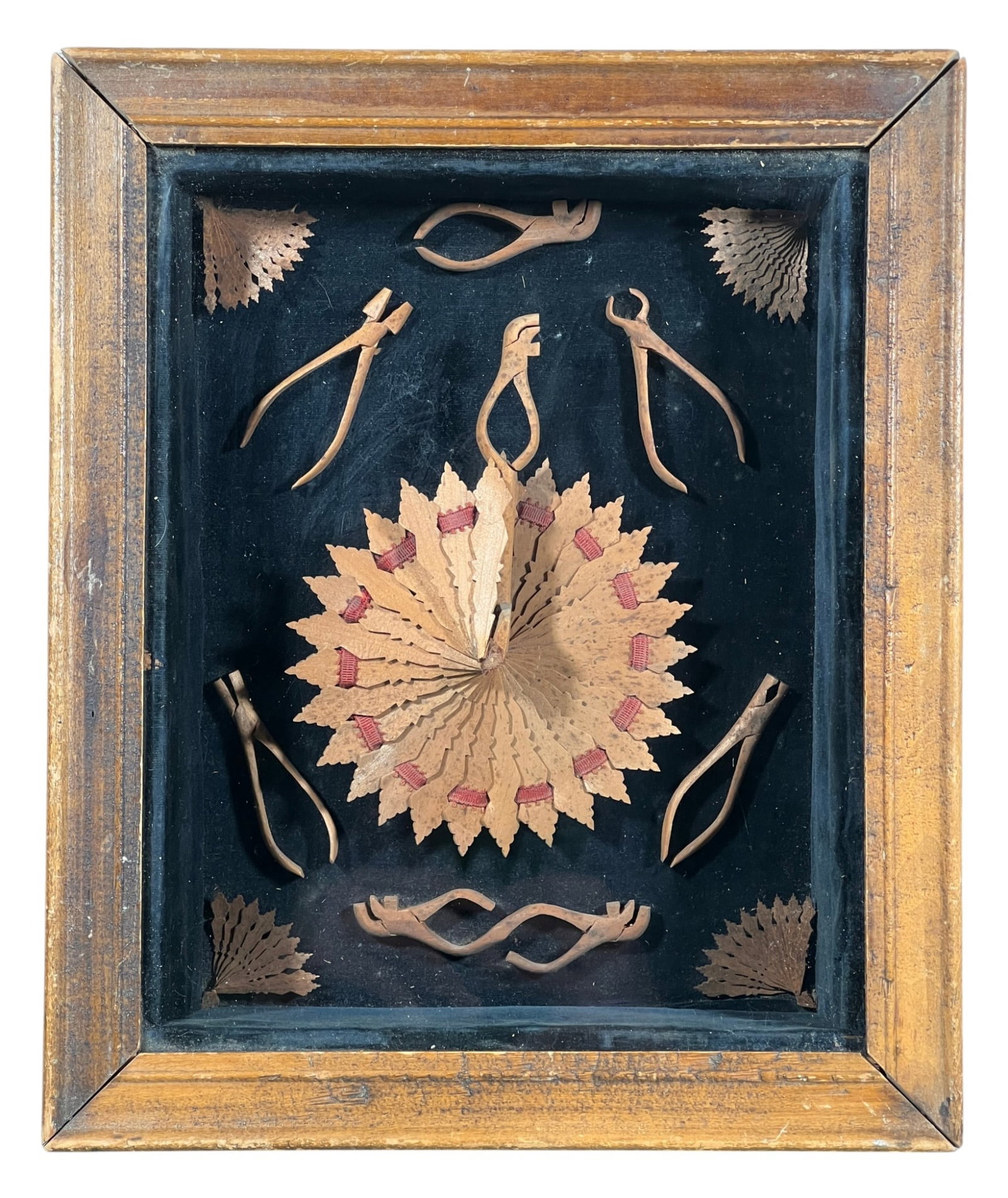 1889 GRIMSHAW SILK MILL DISASTER SHADOWBOX (1 of 9)