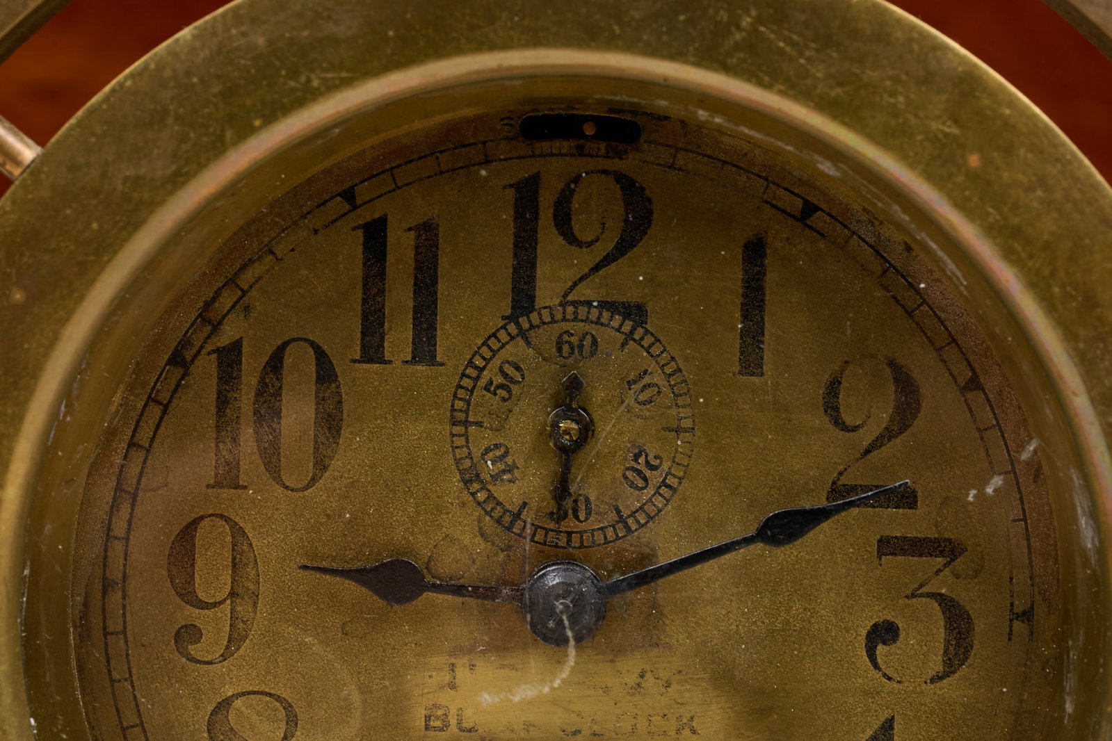 4172 SETH THOMAS US NAVY BUNK CLOCK - 4