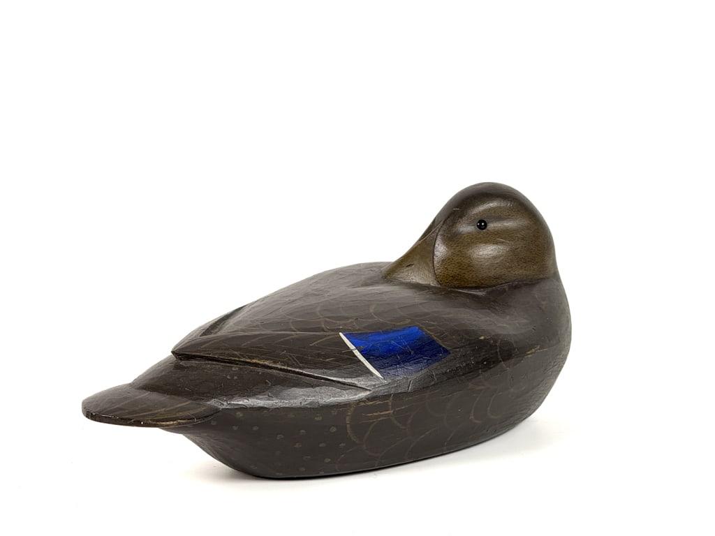 CHARLES SPIRON "AMERICAN BLACK DUCK" DECOY (1 of 11)