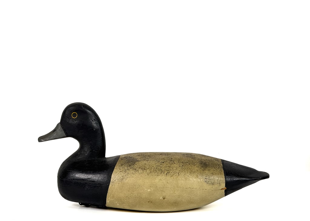 LESTER DIPPER ORTLEY "GREATER SCAUP" DECOY (1 of 11)