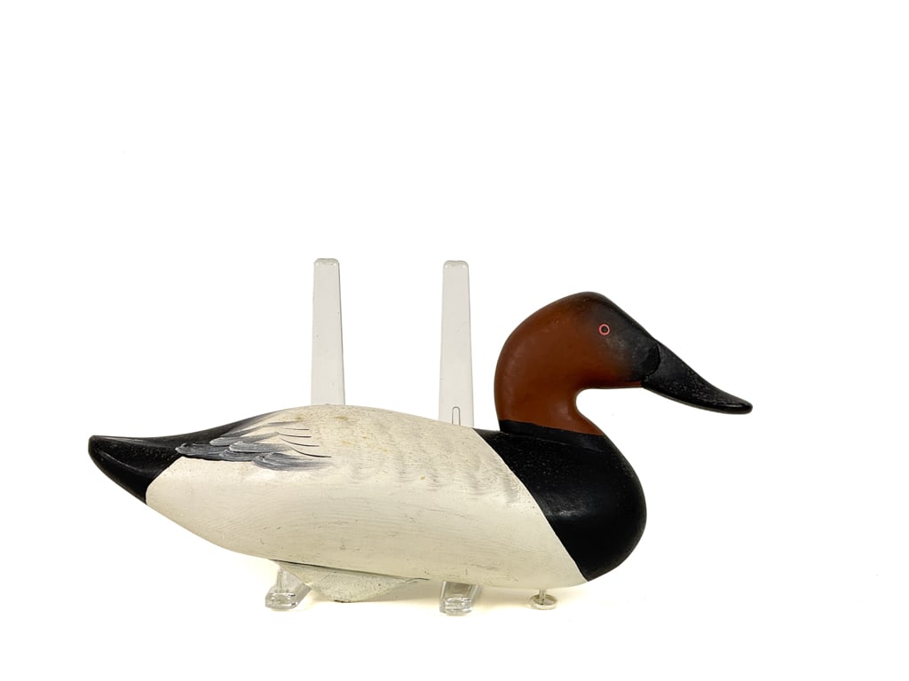 CHARLIE "SPEED" JOINER "CANVASBACK DRAKE" DECOY (1 of 13)