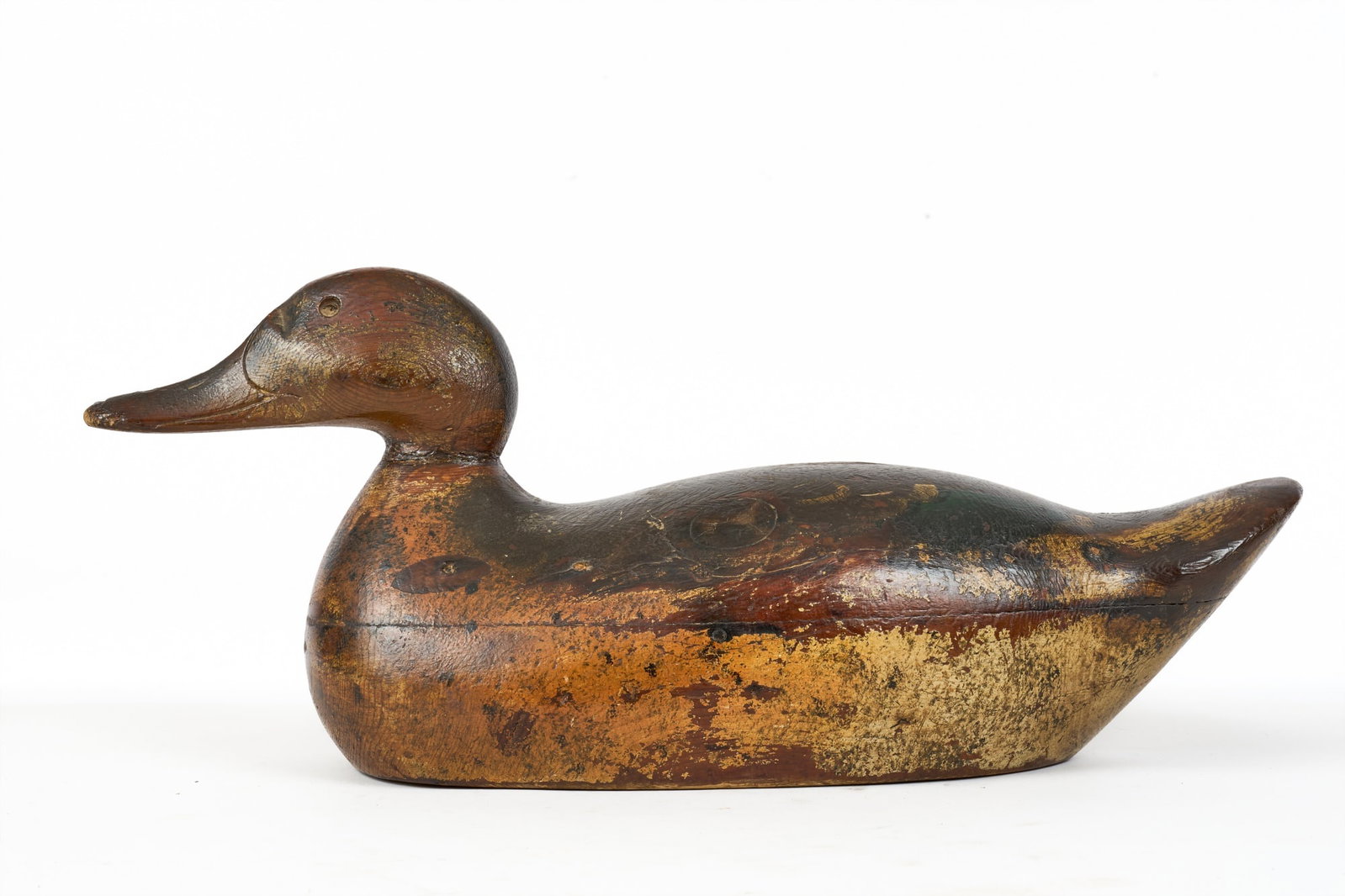 MASON DECOY PREMIER CARVED & PAINTED DUCK DECOY (1 of 7)