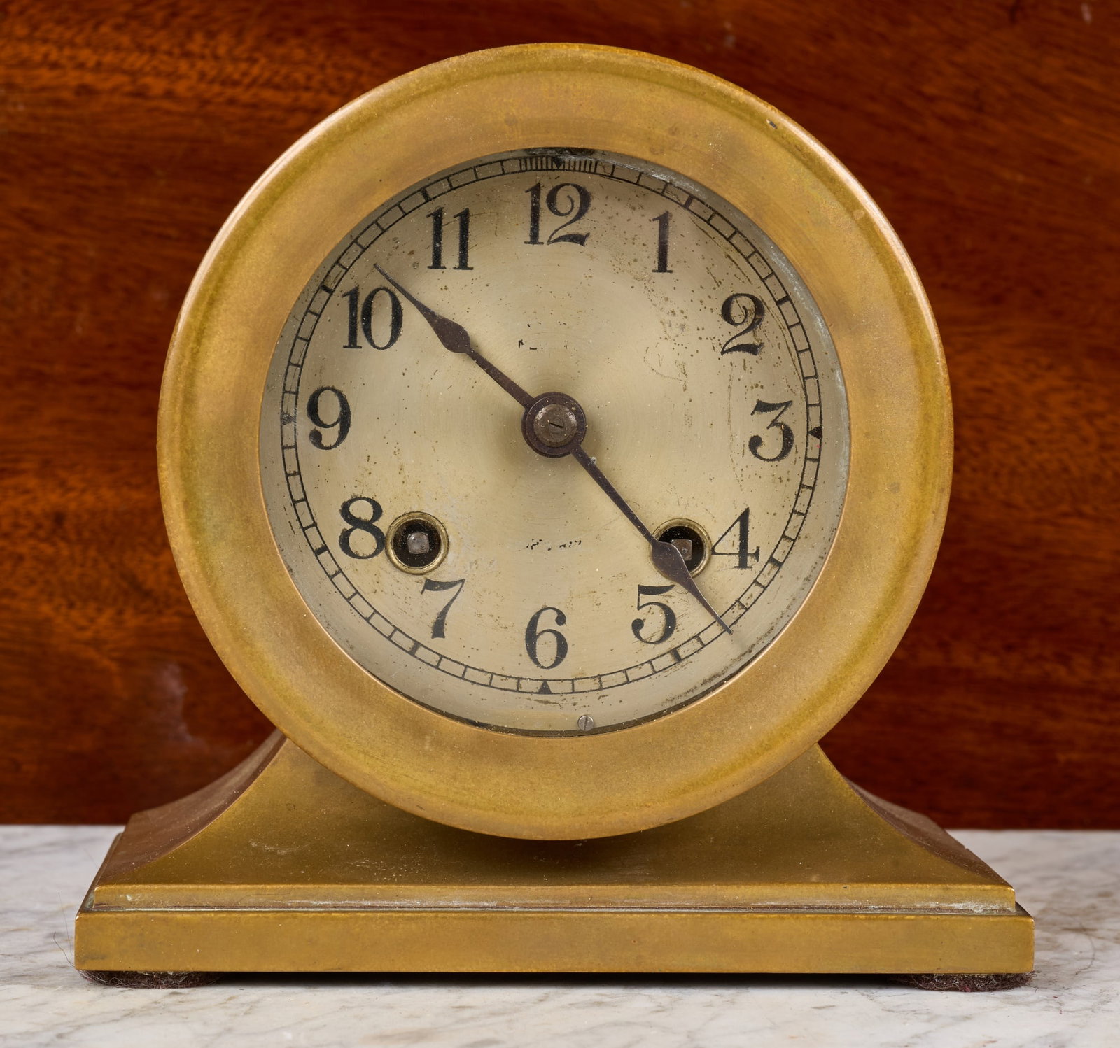 4 3/4 INCH CHELSEA SHIPS BELL CLOCK (1 of 8)