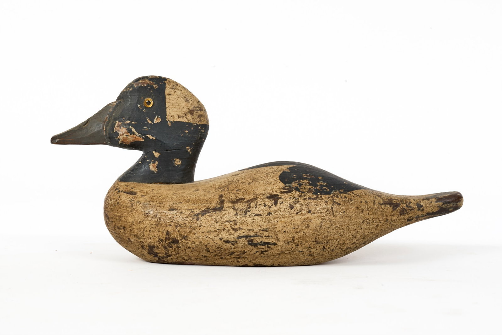 BACK BAY DECOY CARVED & PAINTED BUFFLEHEAD (1 of 8)