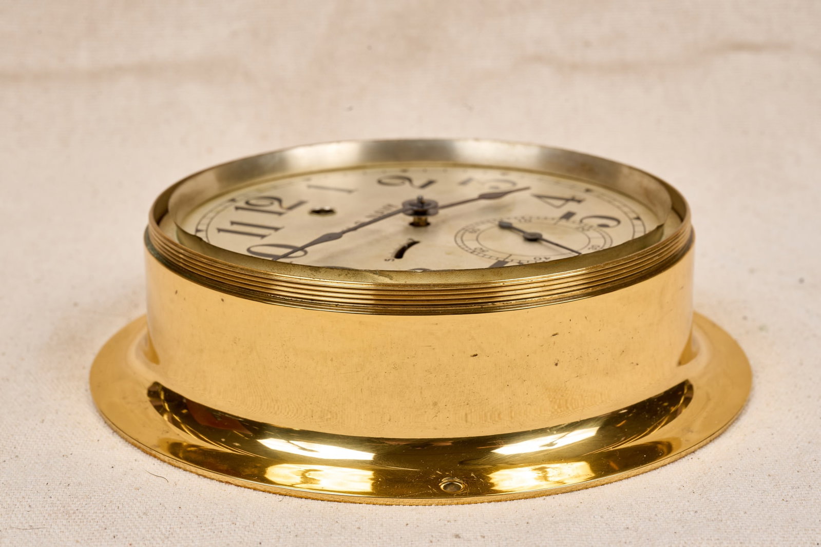 SETH THOMAS US NAVY BRASS CLOCK - 10