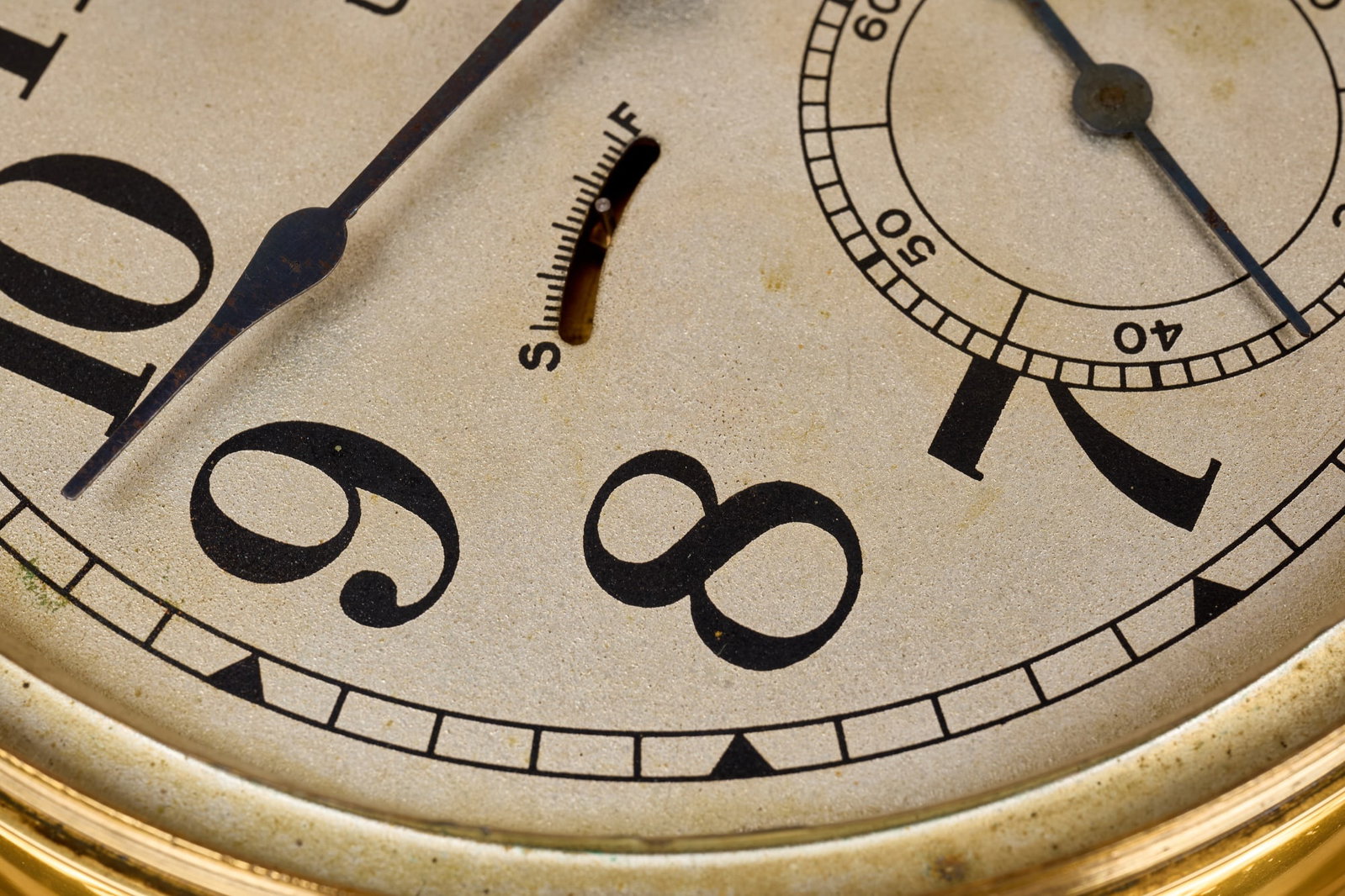 SETH THOMAS US NAVY BRASS CLOCK - 15