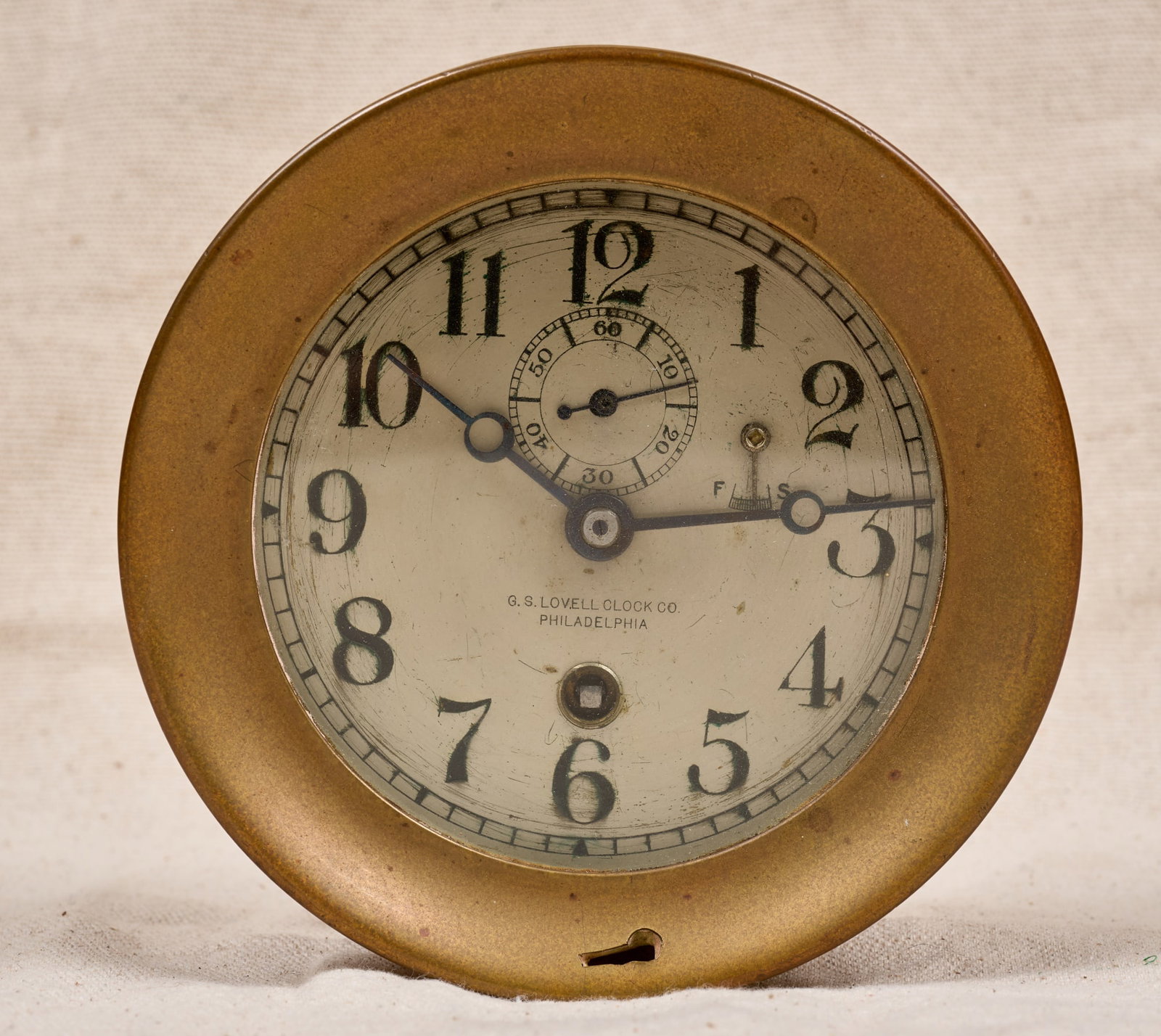 G.S. LOVELL CLOCK CO. CHELSEA CLOCK (1 of 11)